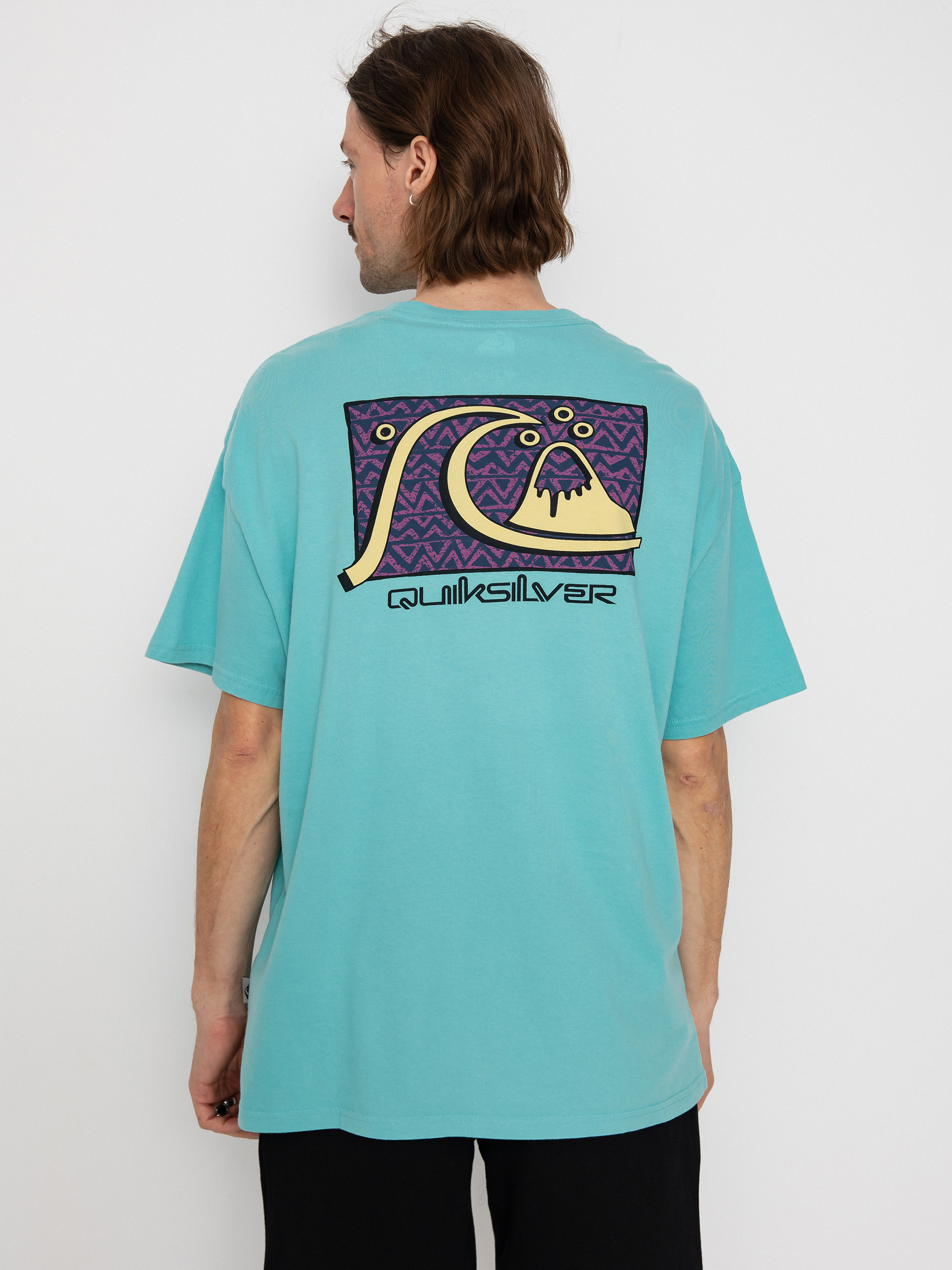 Quiksilver Take Us Back Bubble Póló (marine blue)