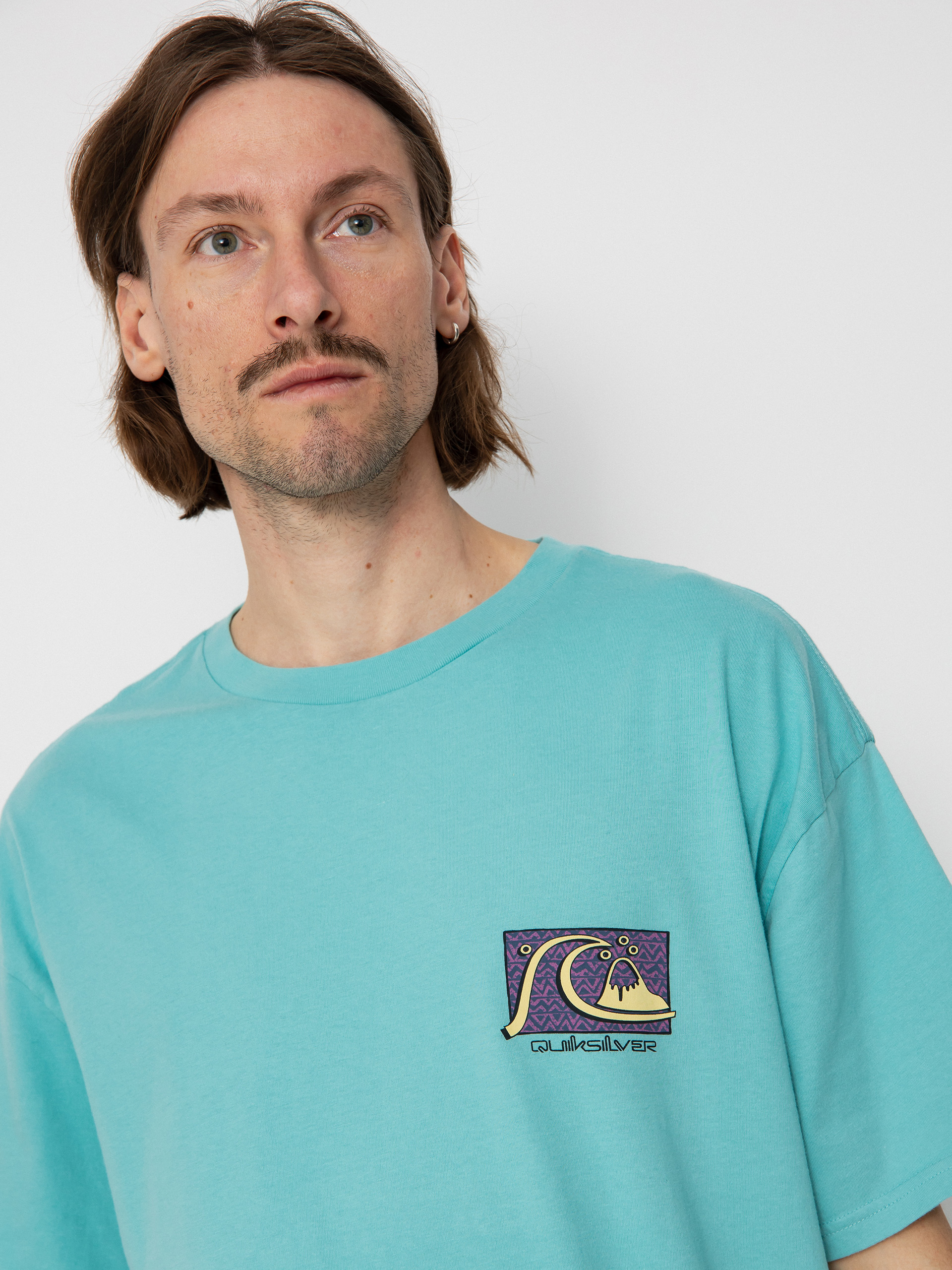 Quiksilver Take Us Back Bubble Póló (marine blue)