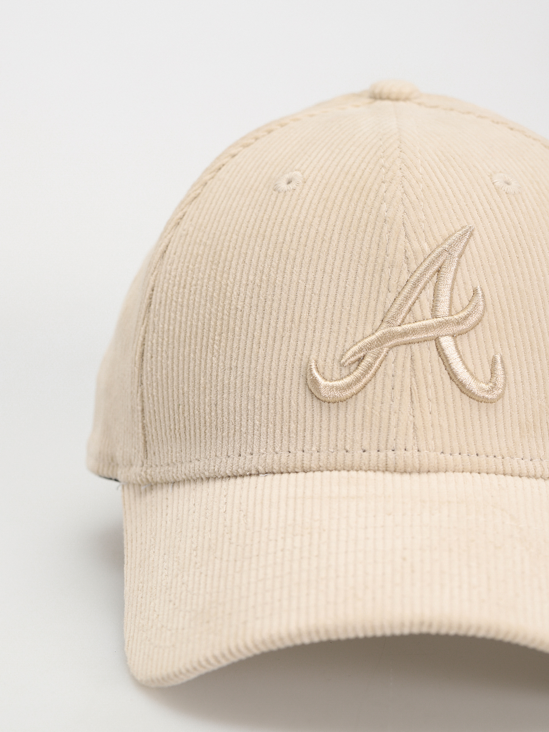 New Era Cord 9Forty Atlanta Braves Baseball sapka (stone)