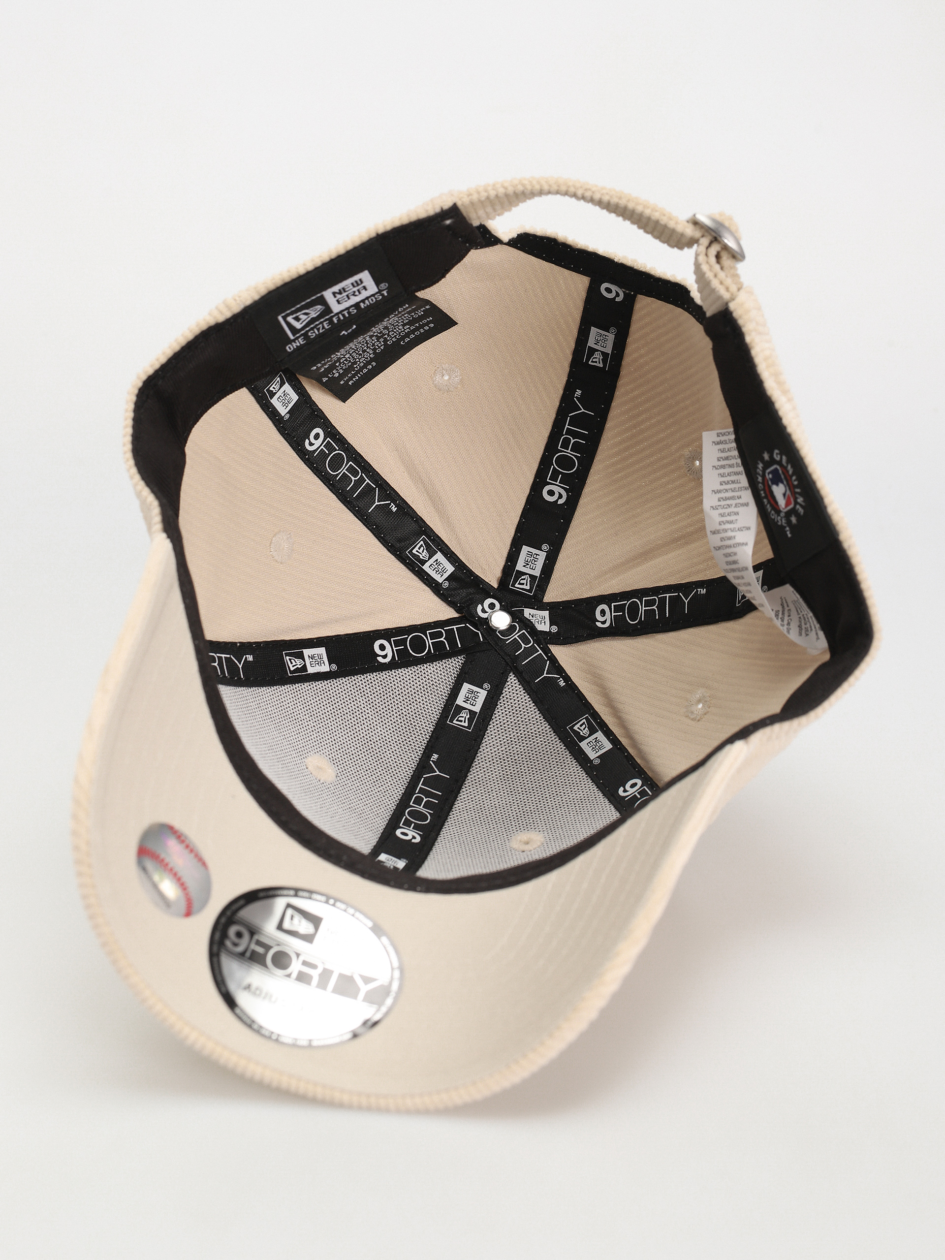 New Era Cord 9Forty Atlanta Braves Baseball sapka (stone)