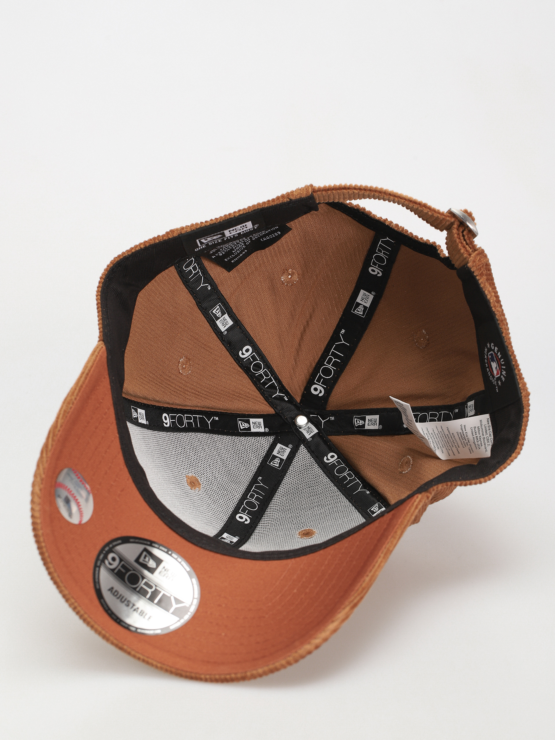 New Era Cord 9Forty New York Yankees Baseball sapka (brown)