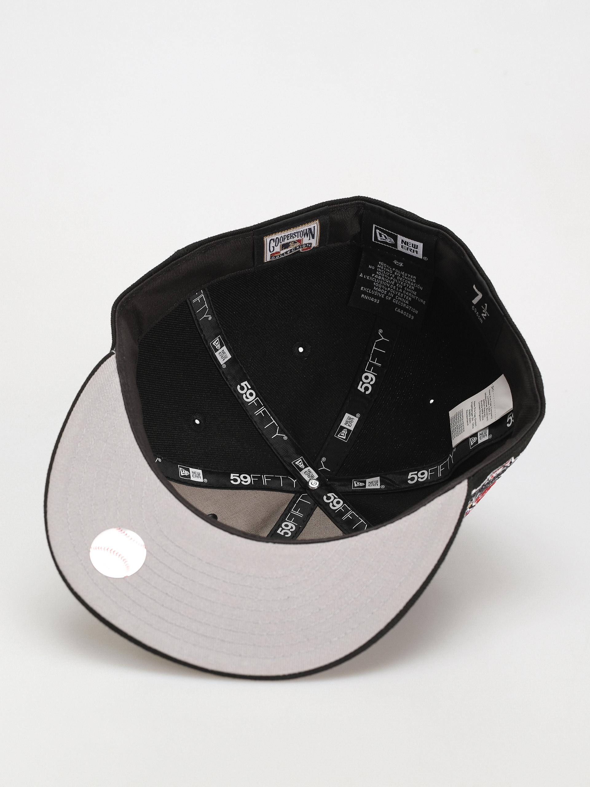 New Era MLB Coop Pin 59Fifty RC Chicago Cubs Baseball sapka (black)