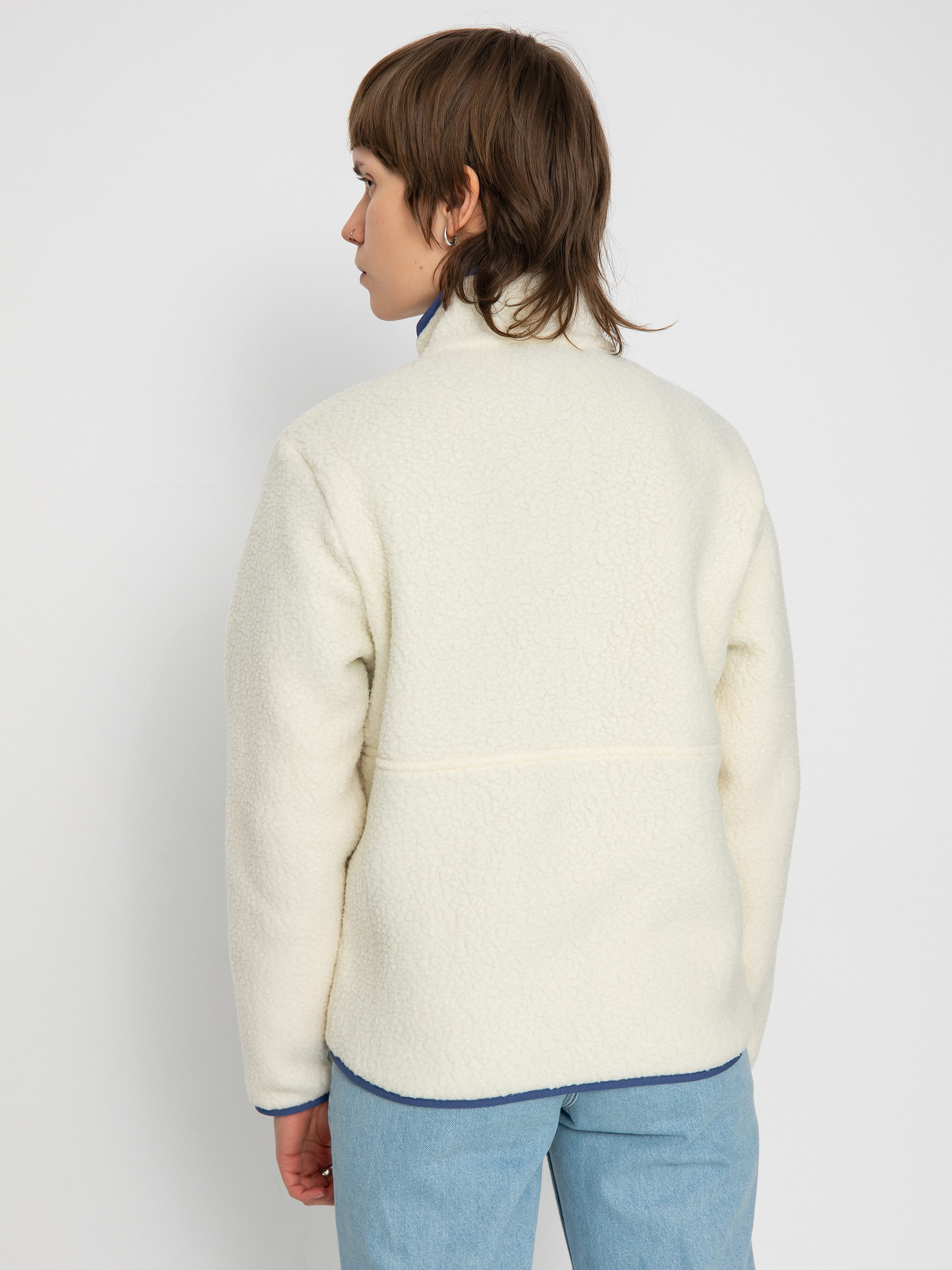 Női Patagonia Retro Pile Marsupial Polár pulóver (natural)