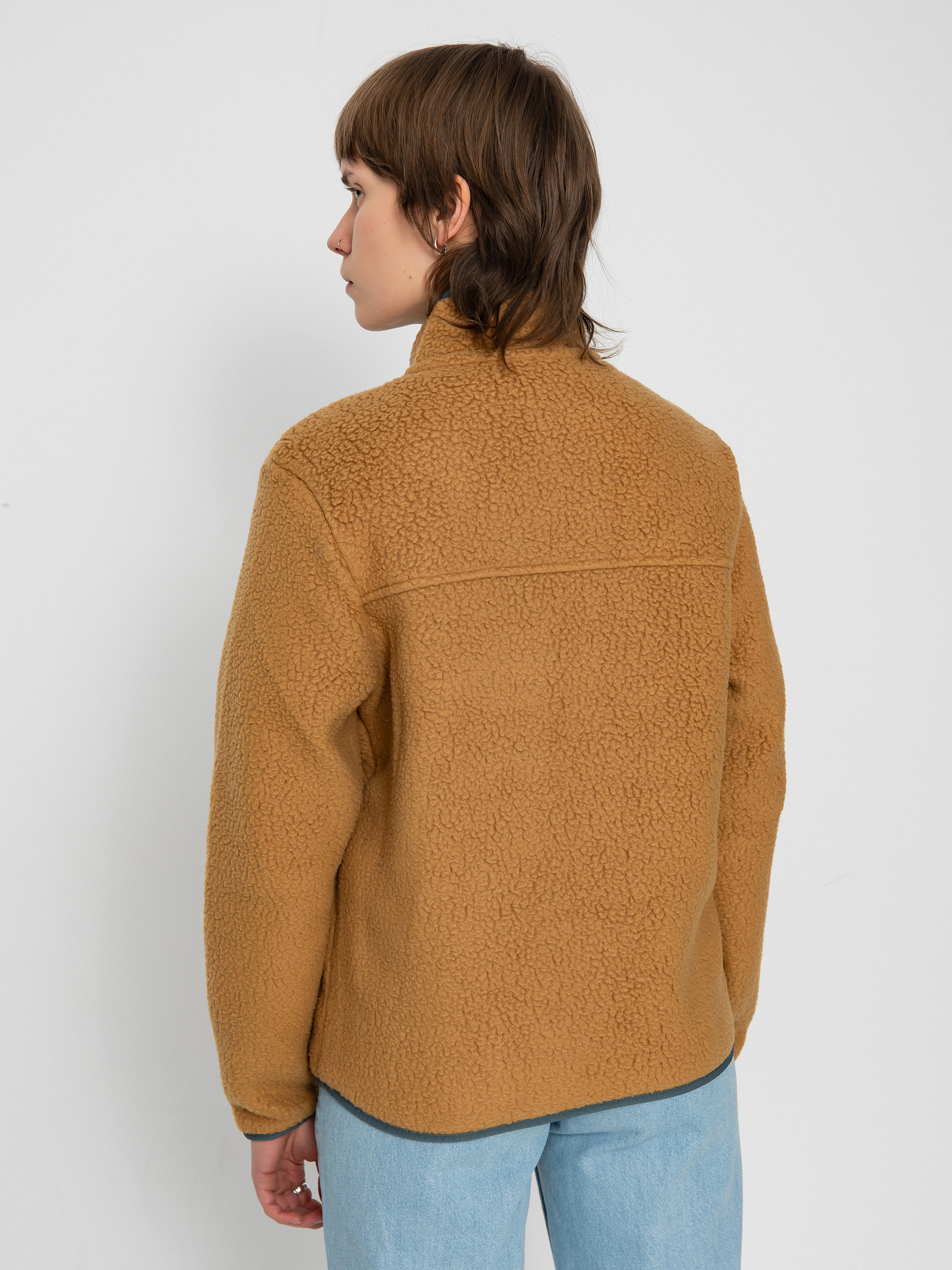 Patagonia Retro Pile Wmn Dzseki (nest brown nouveau green)