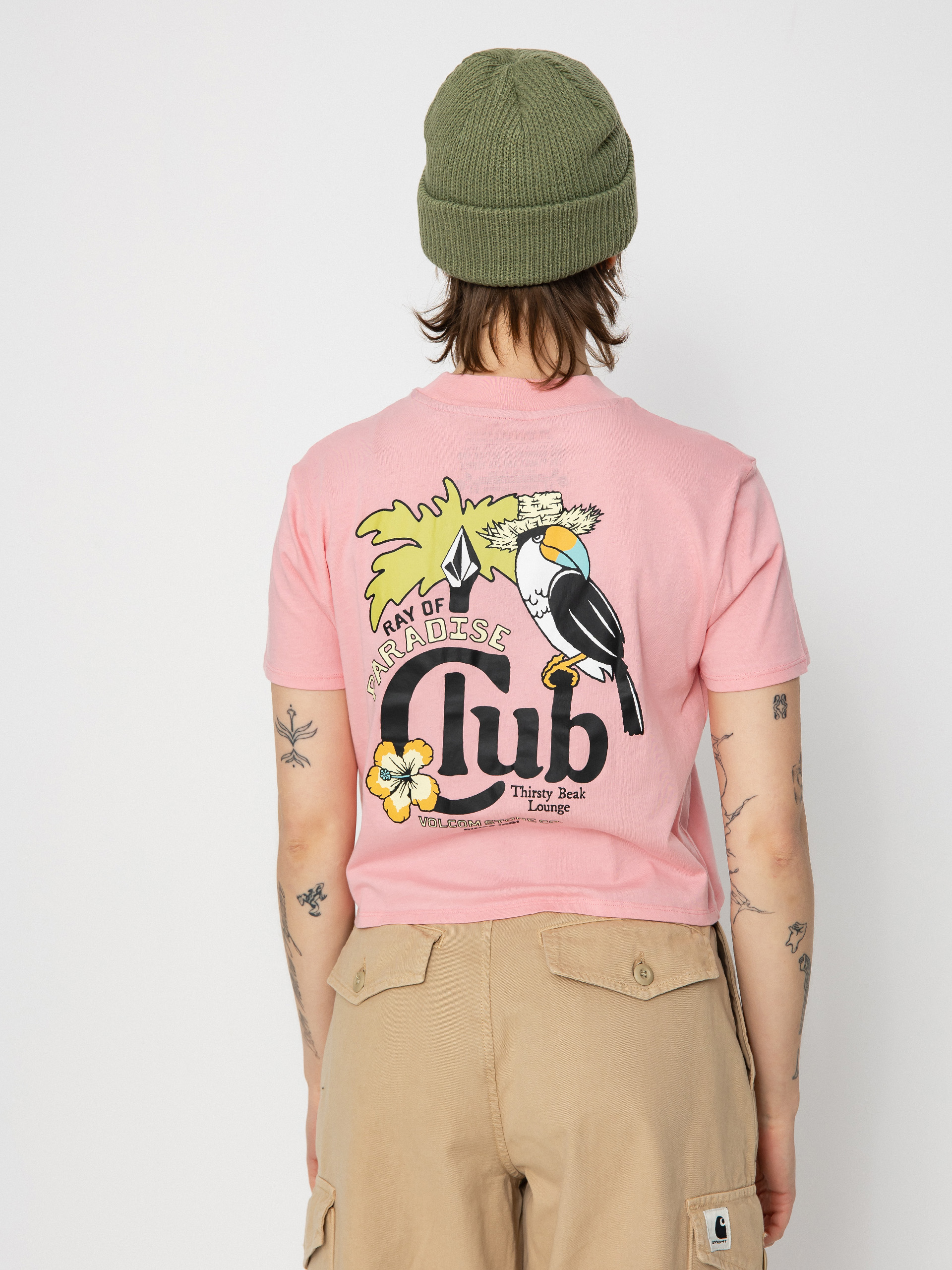 Volcom Pocket Dial Wmn Pu00f3lu00f3 (guava)