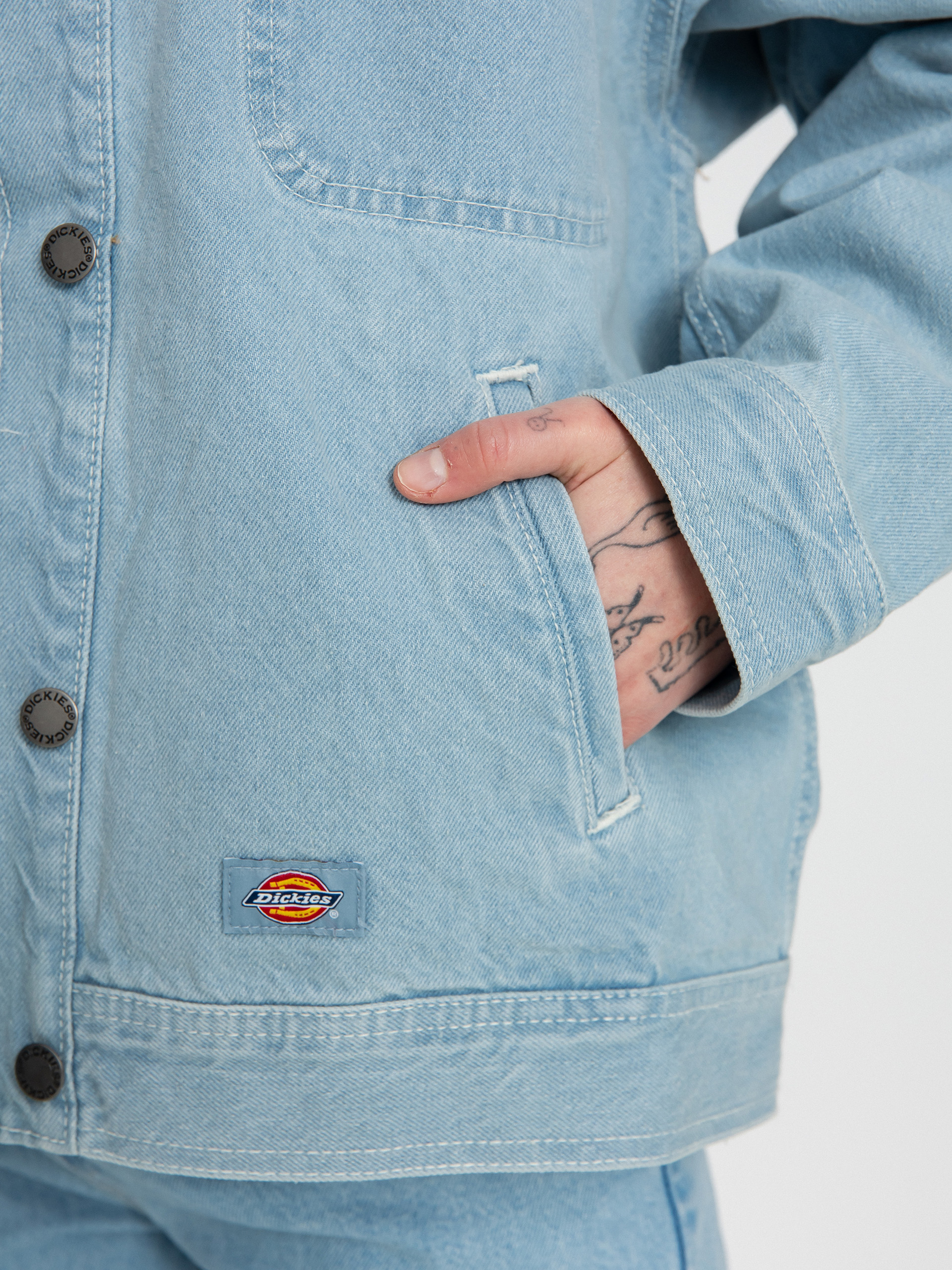 Dickies Herndon Wmn Dzseki (vintage aged blue)