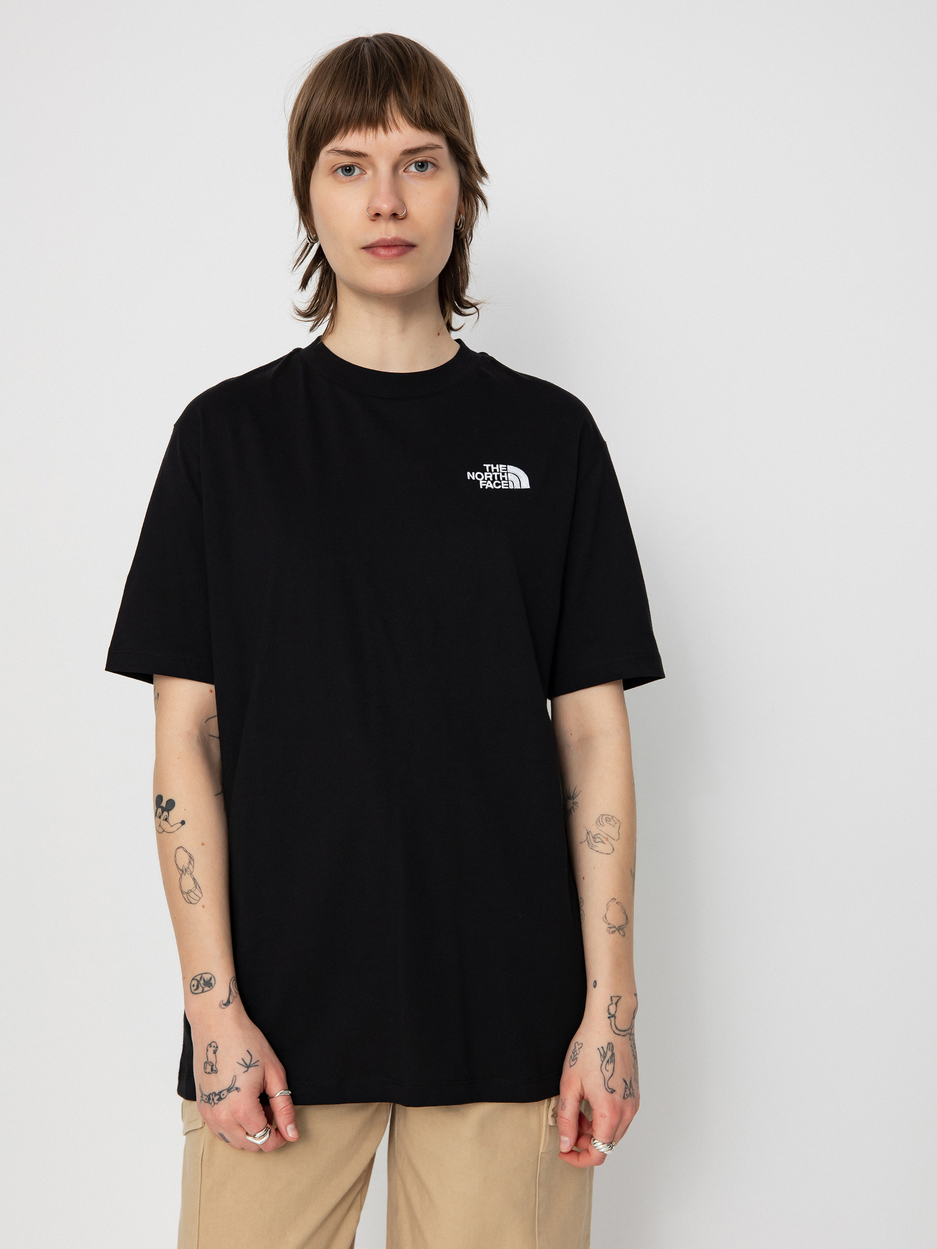 The North Face Essential Oversize Wmn Pu00f3lu00f3 (tnf black)