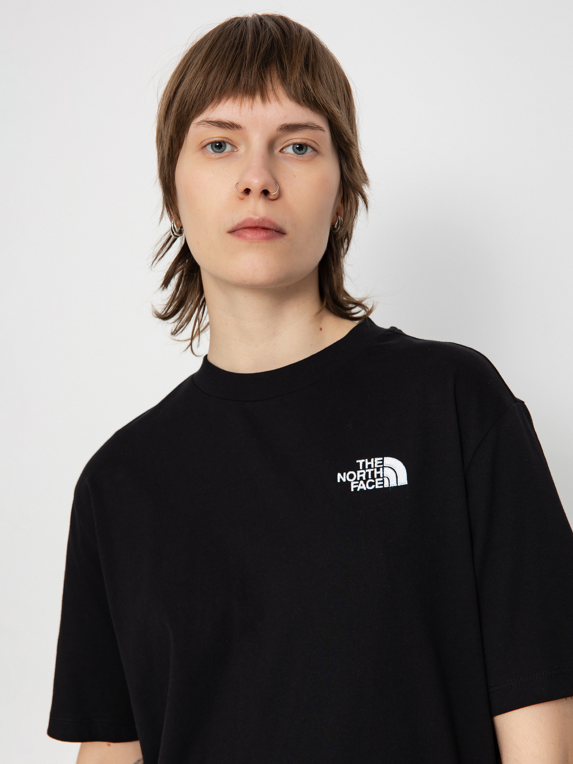 The North Face Essential Oversize Wmn Póló (tnf black)