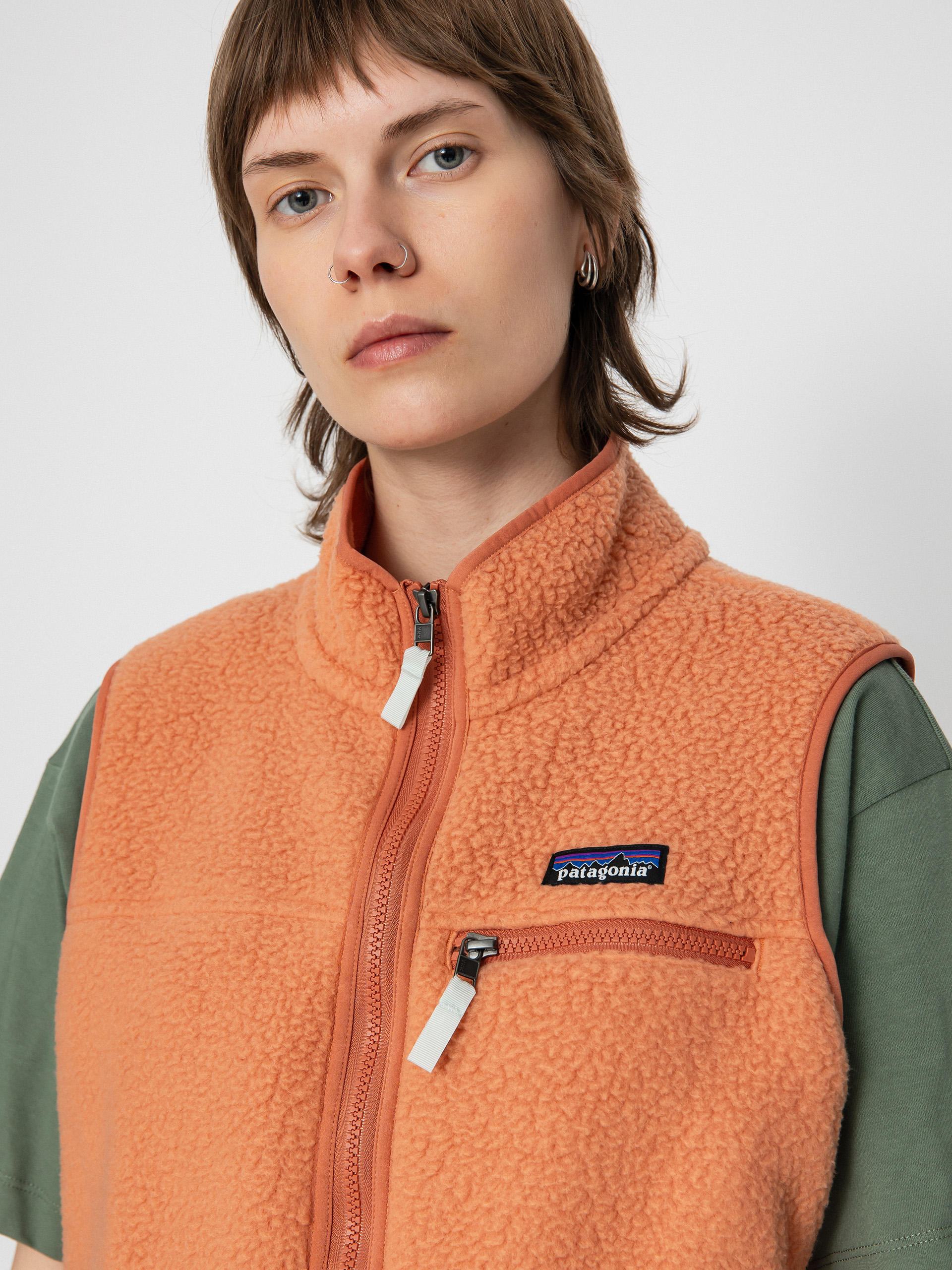 Patagonia Retro Pile Wmn Mellény (sienna clay)