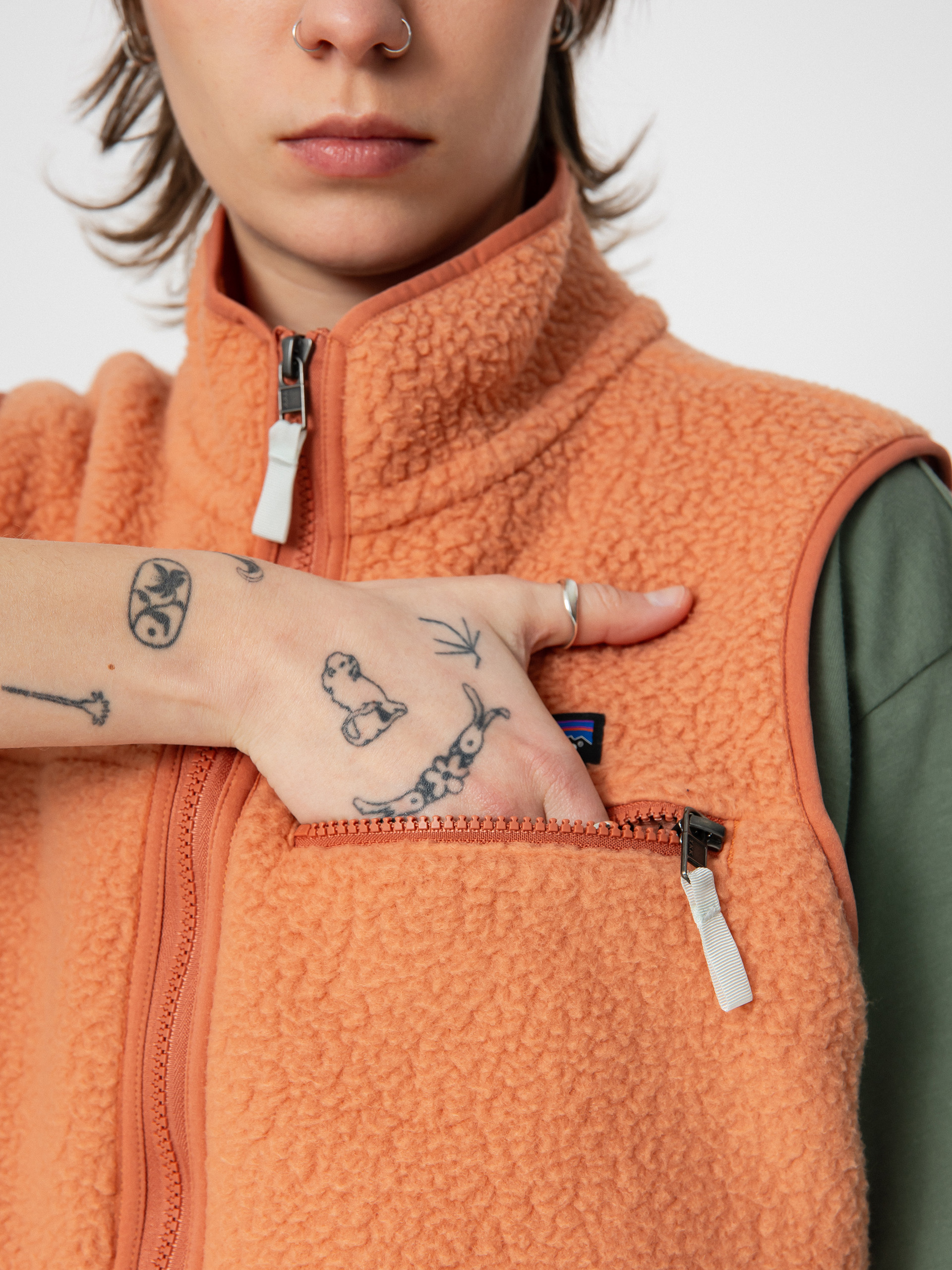 Patagonia Retro Pile Wmn Mellény (sienna clay)