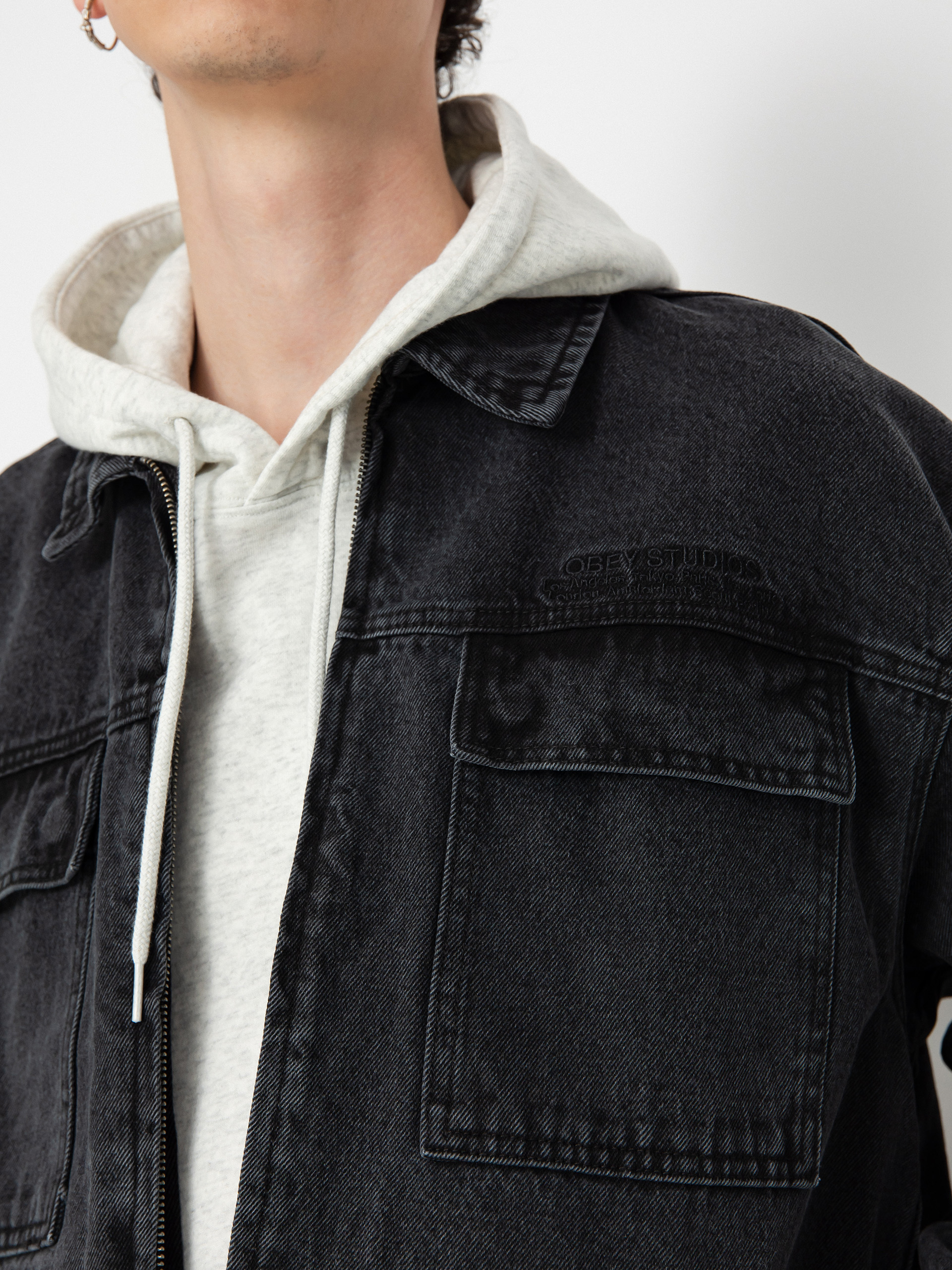 OBEY Easton Dzseki (faded black)