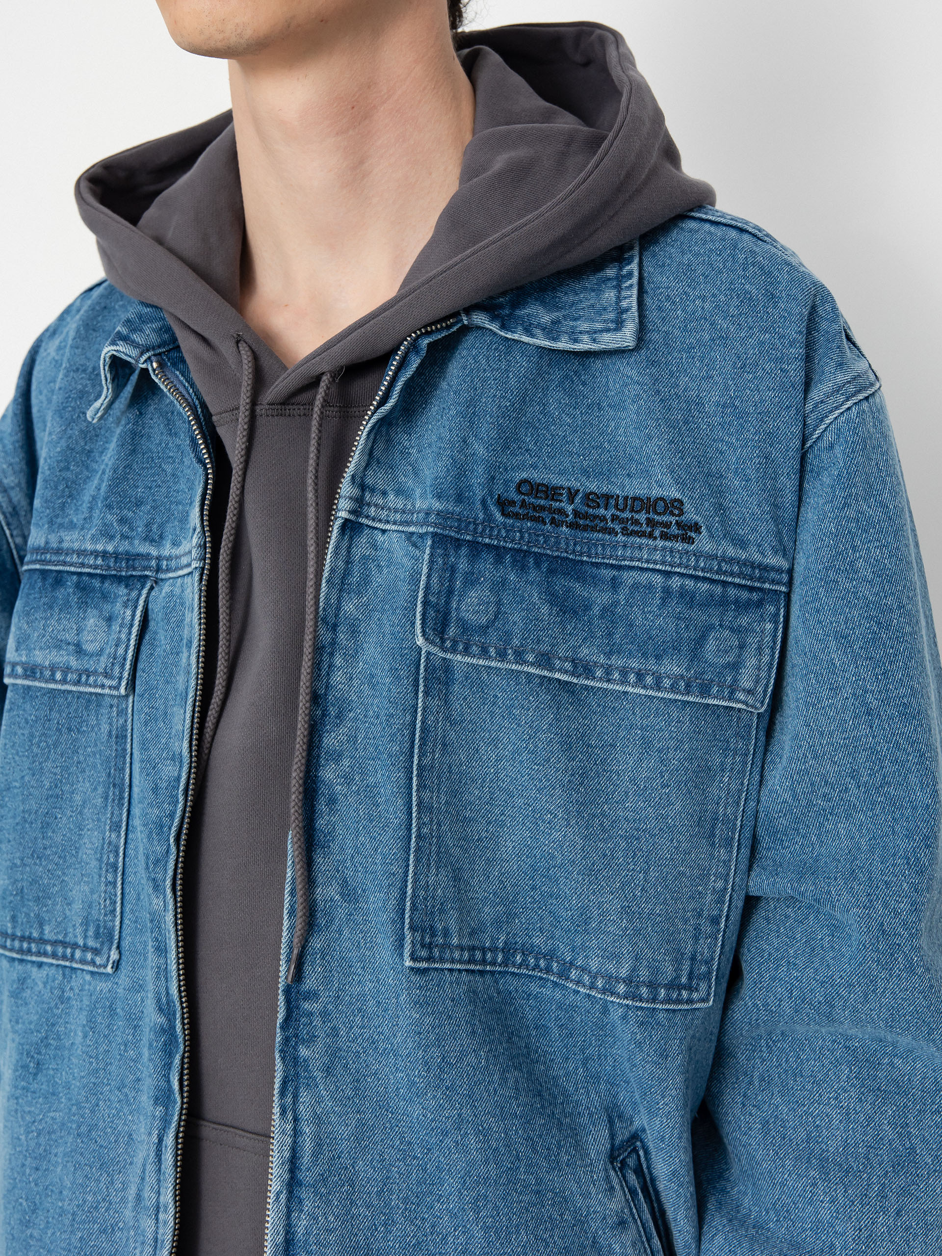 OBEY Easton Dzseki (light indigo)