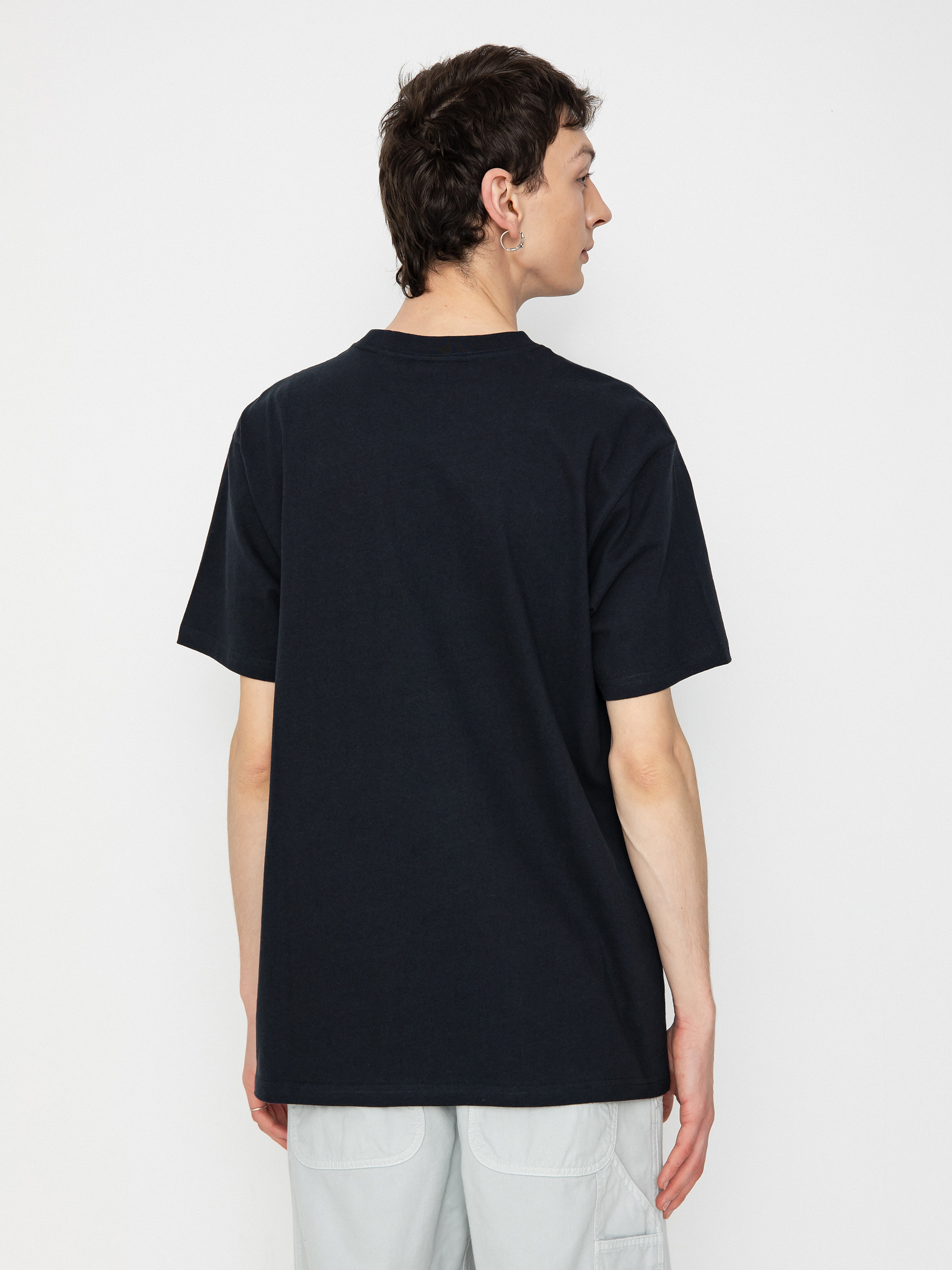 Quiksilver Qs Mikey Logo Dna Póló (black)
