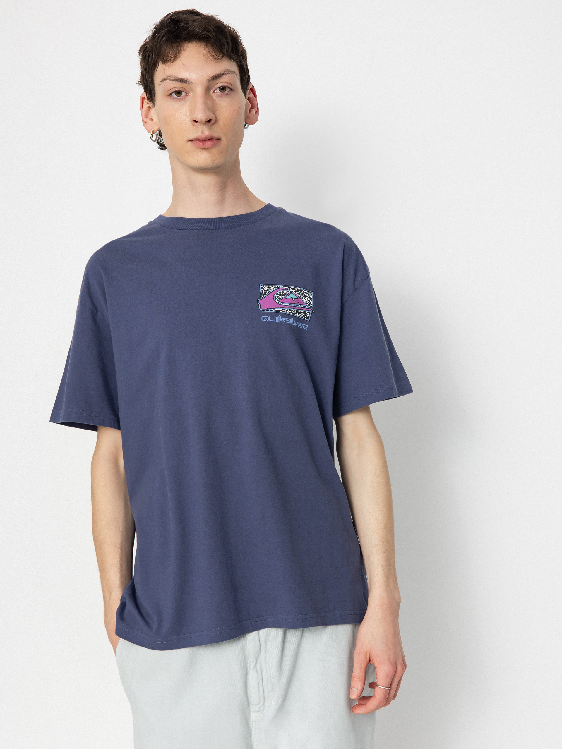 Quiksilver Spin Cycle Póló (crown blue)