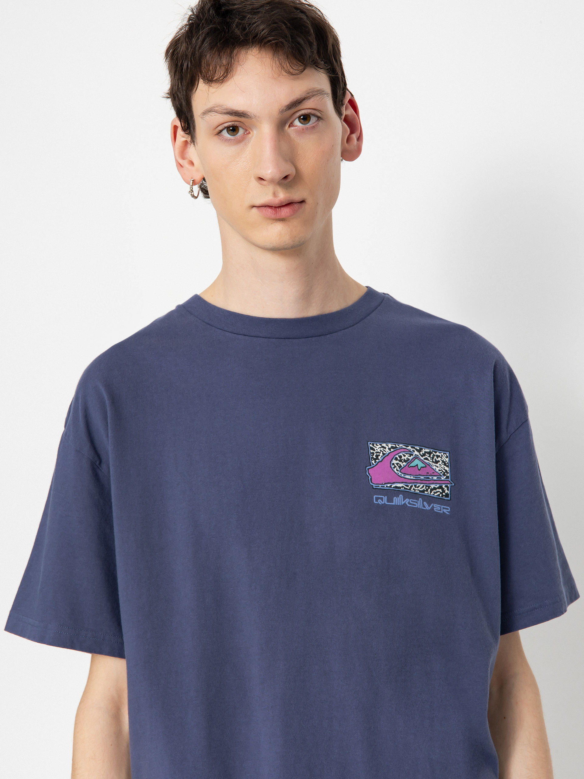 Quiksilver Spin Cycle Póló (crown blue)