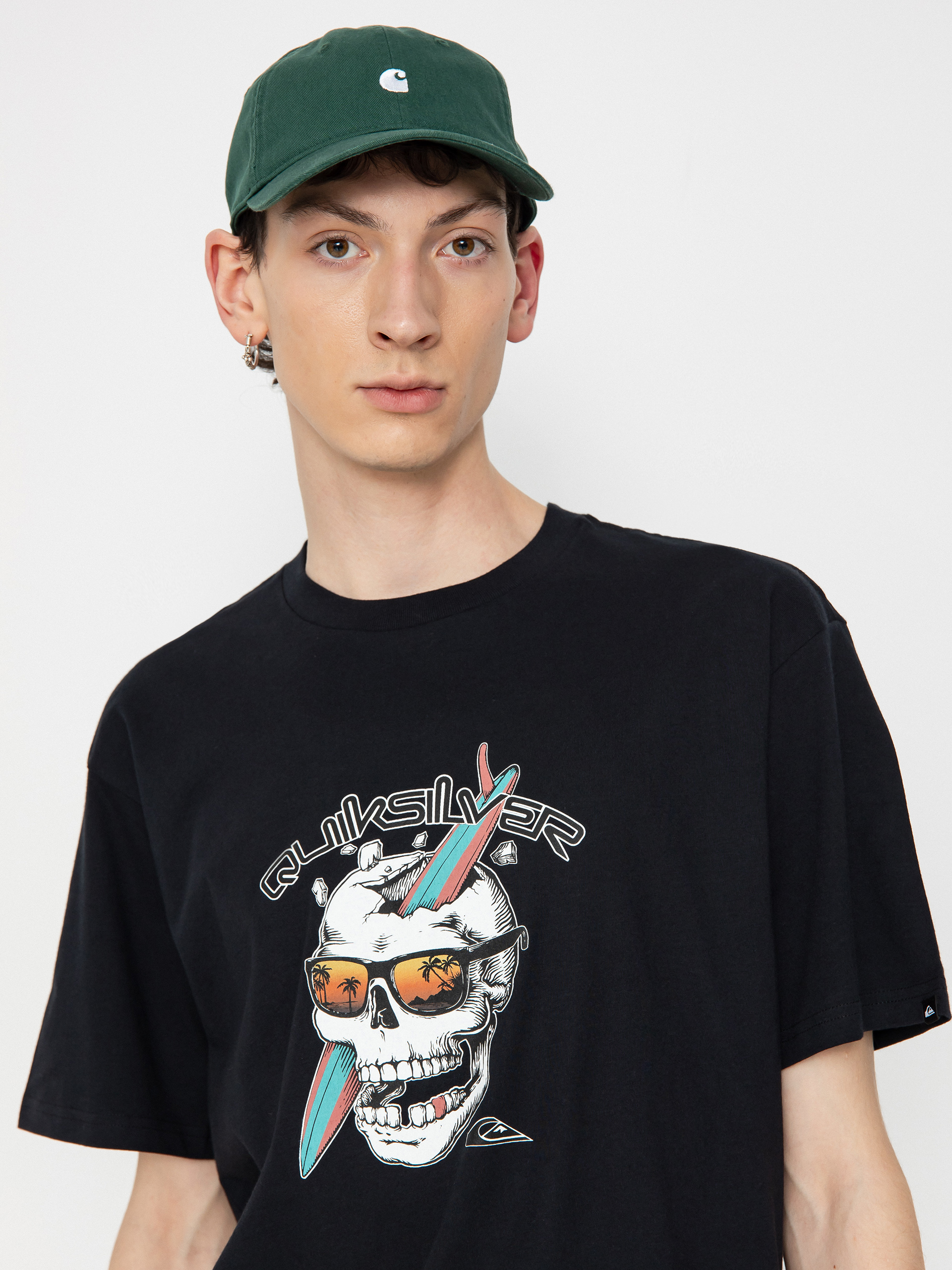 Quiksilver One Last Surf Póló (black)