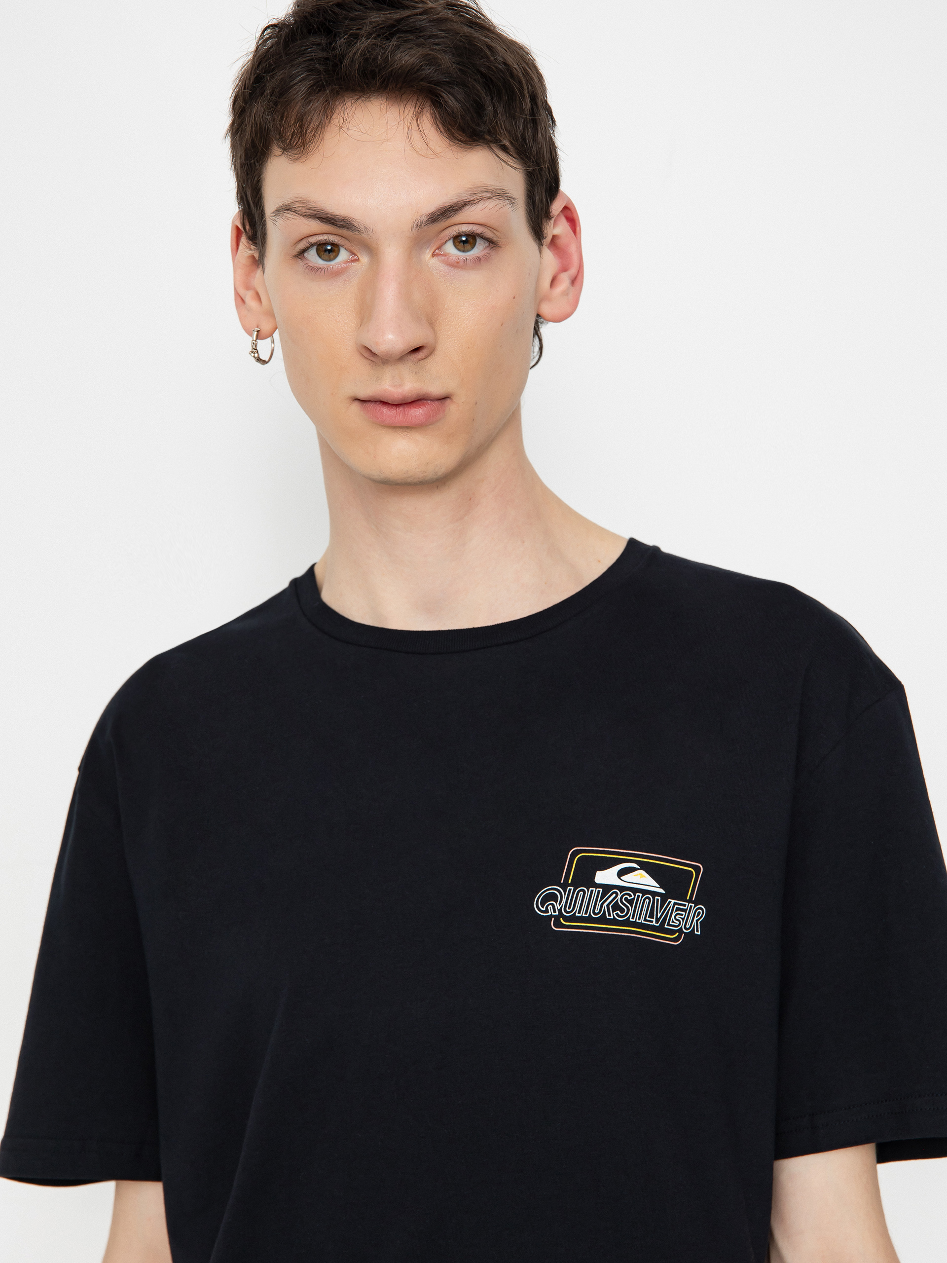 Quiksilver Line By Line Póló (black)