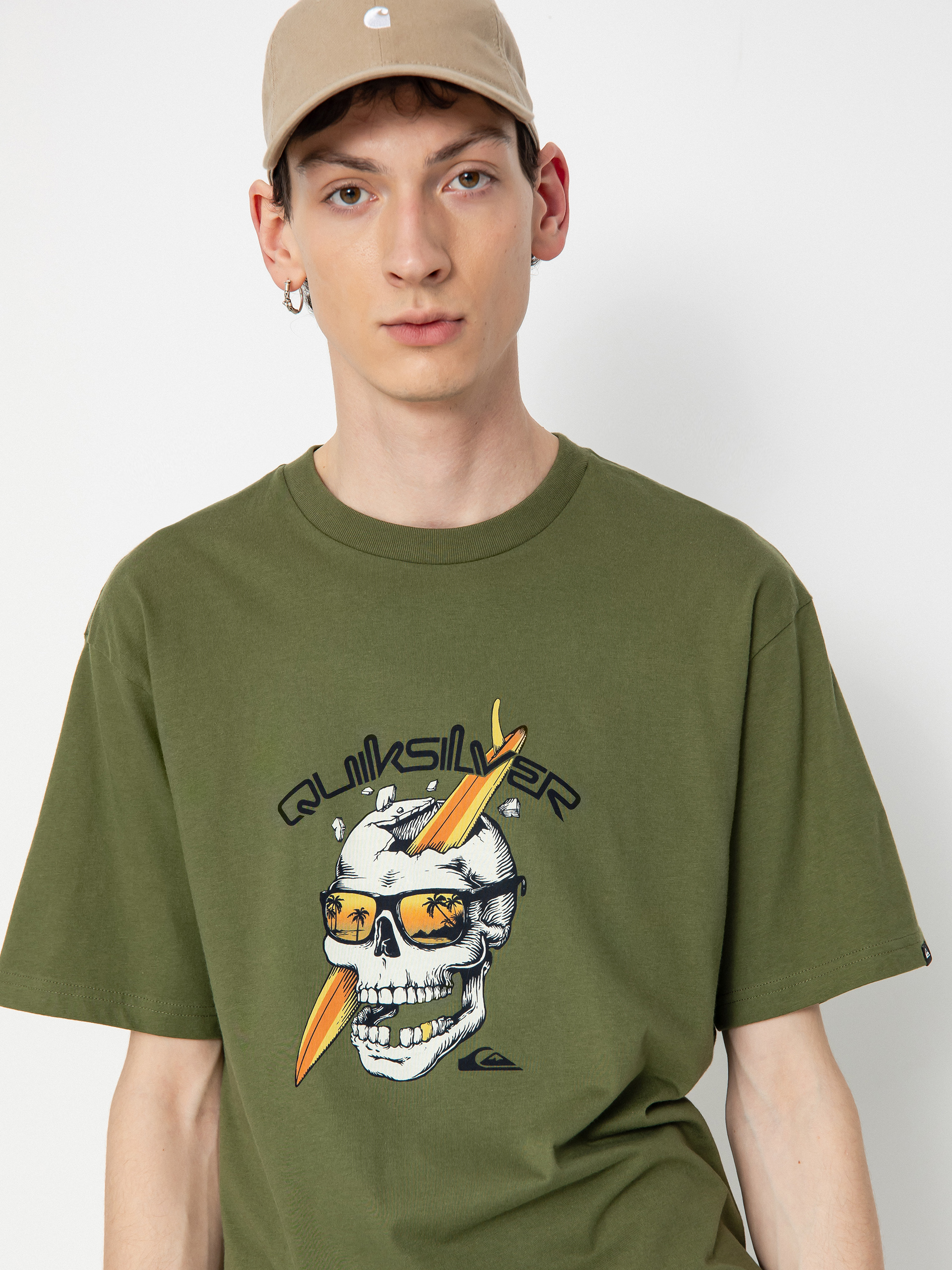 Quiksilver One Last Surf Póló (four leaf clover)