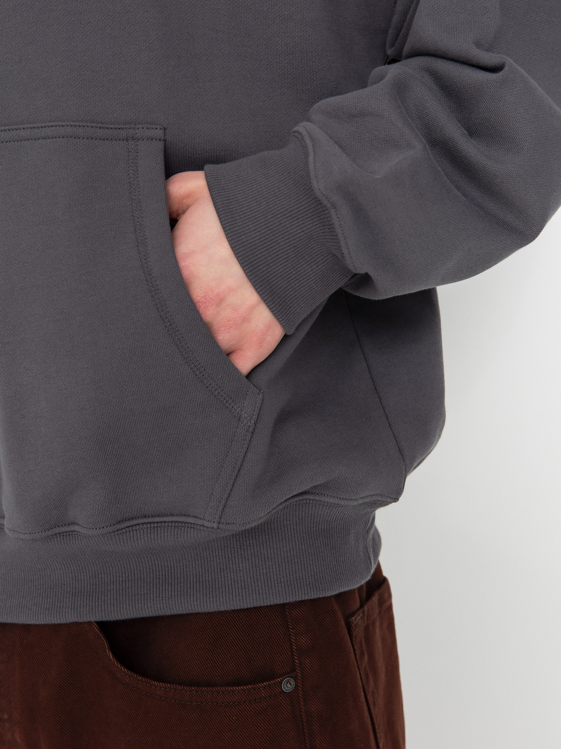 Polar Skate Frank HD Kapucnis pulóver (graphite)