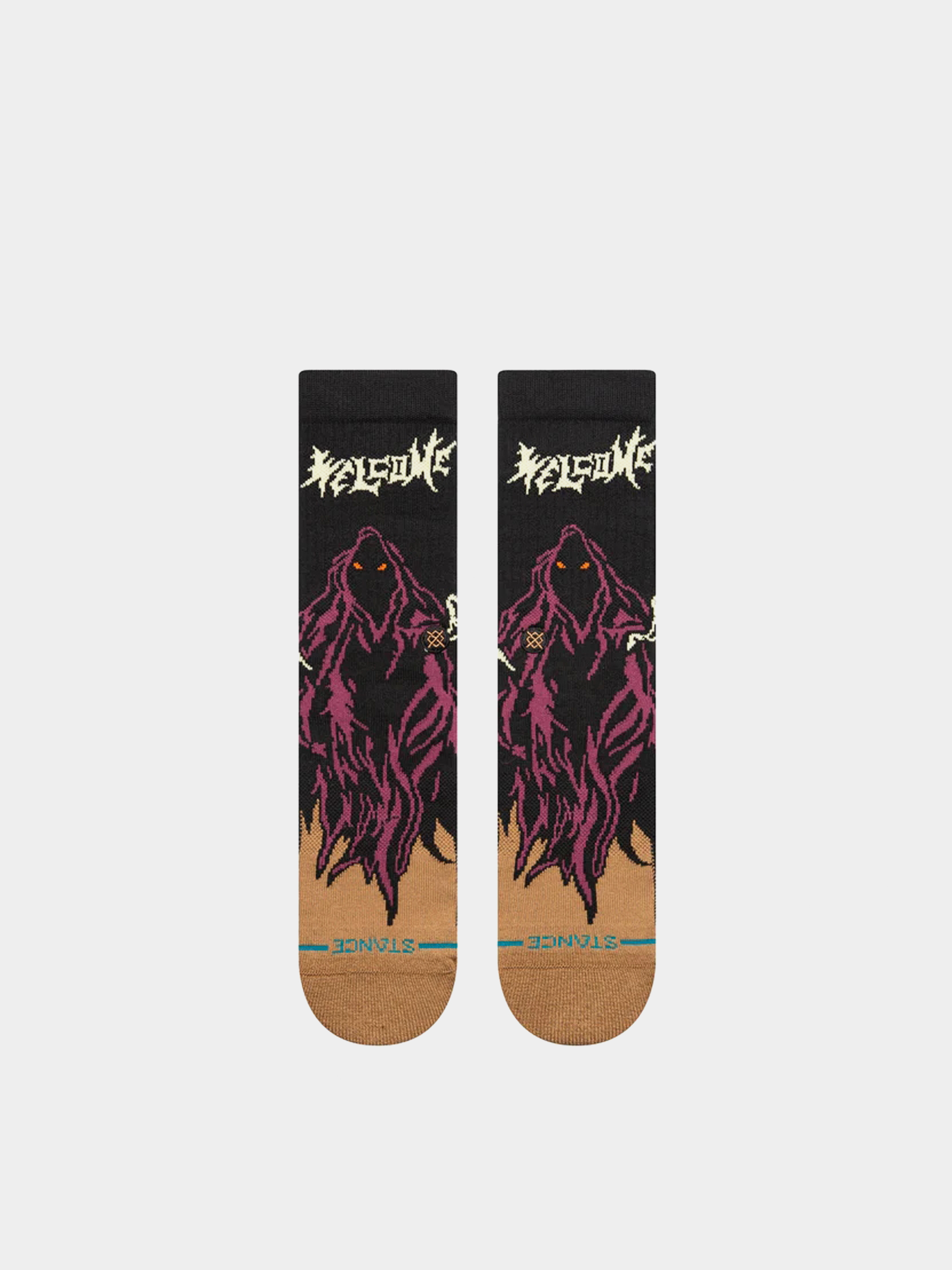 Zokni Stance Welcome Skelly Crew (black)
