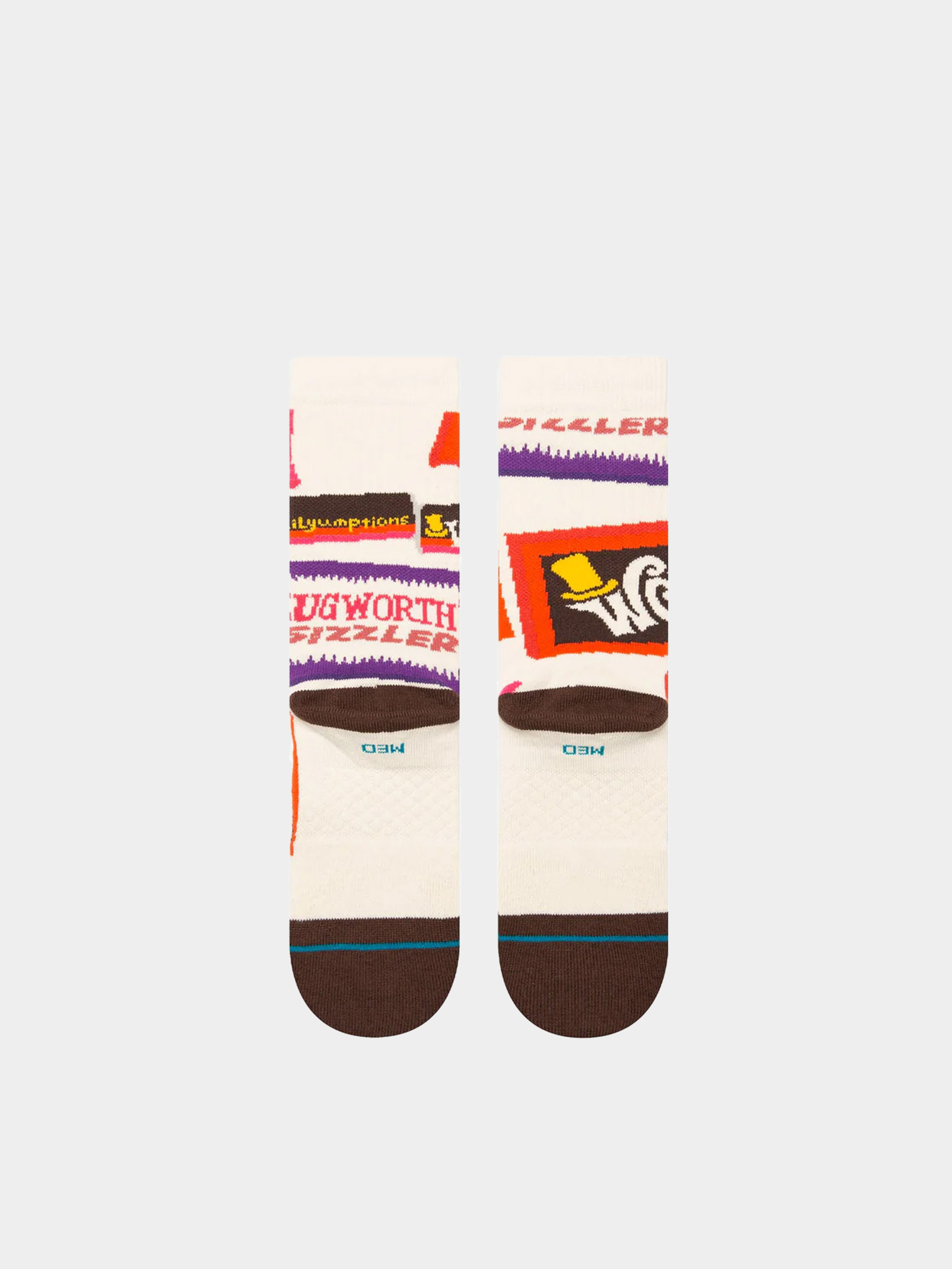 Zokni Stance Wonka Bars (brown)