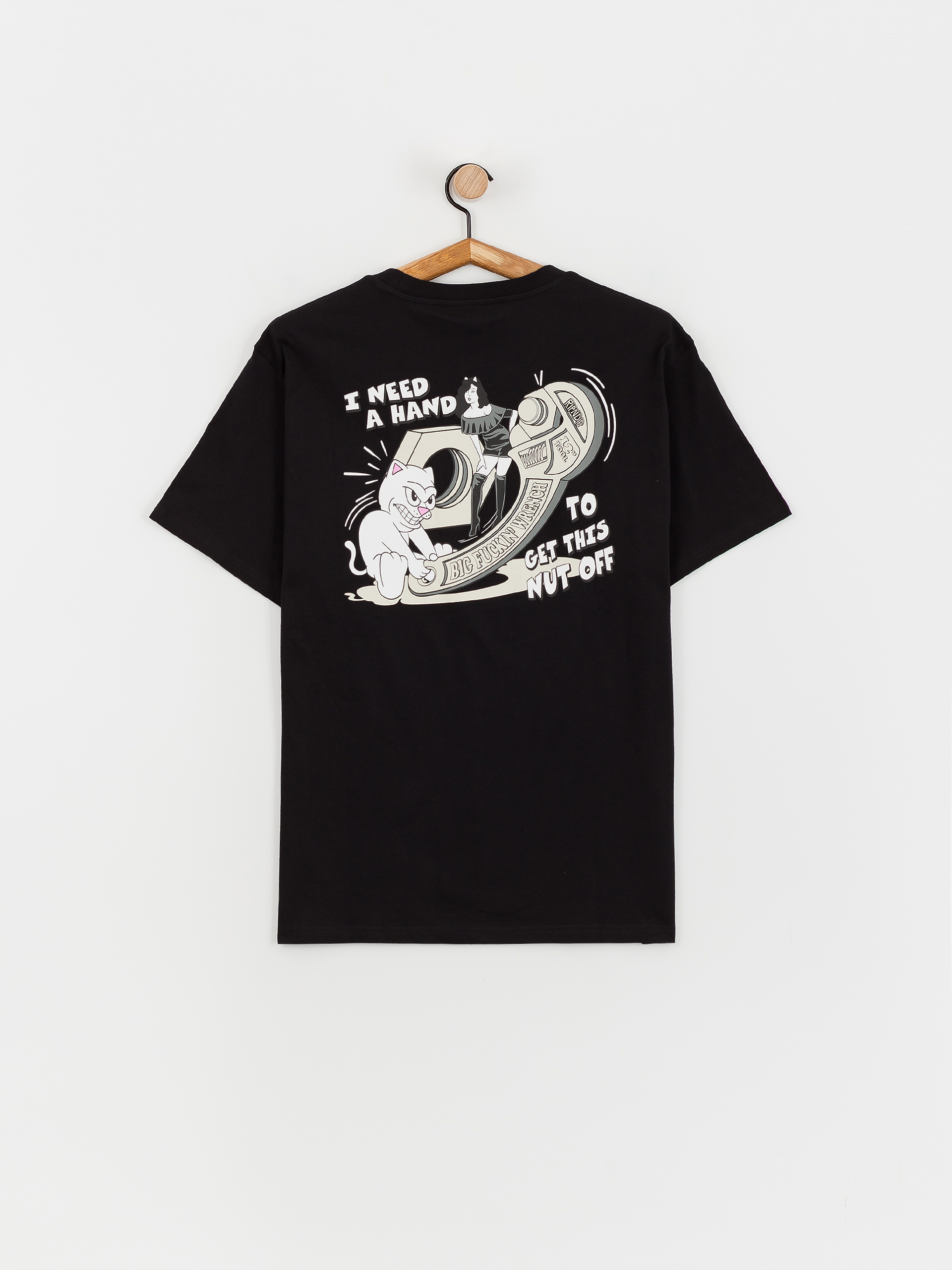 Póló RipNDip Nut Off (black)