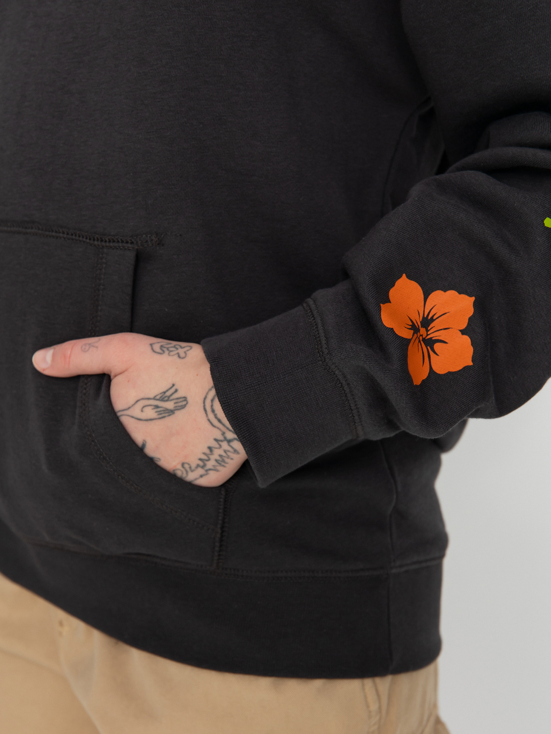 Billabong Best Coast HD Wmn Kapucnis pulóver (off black)