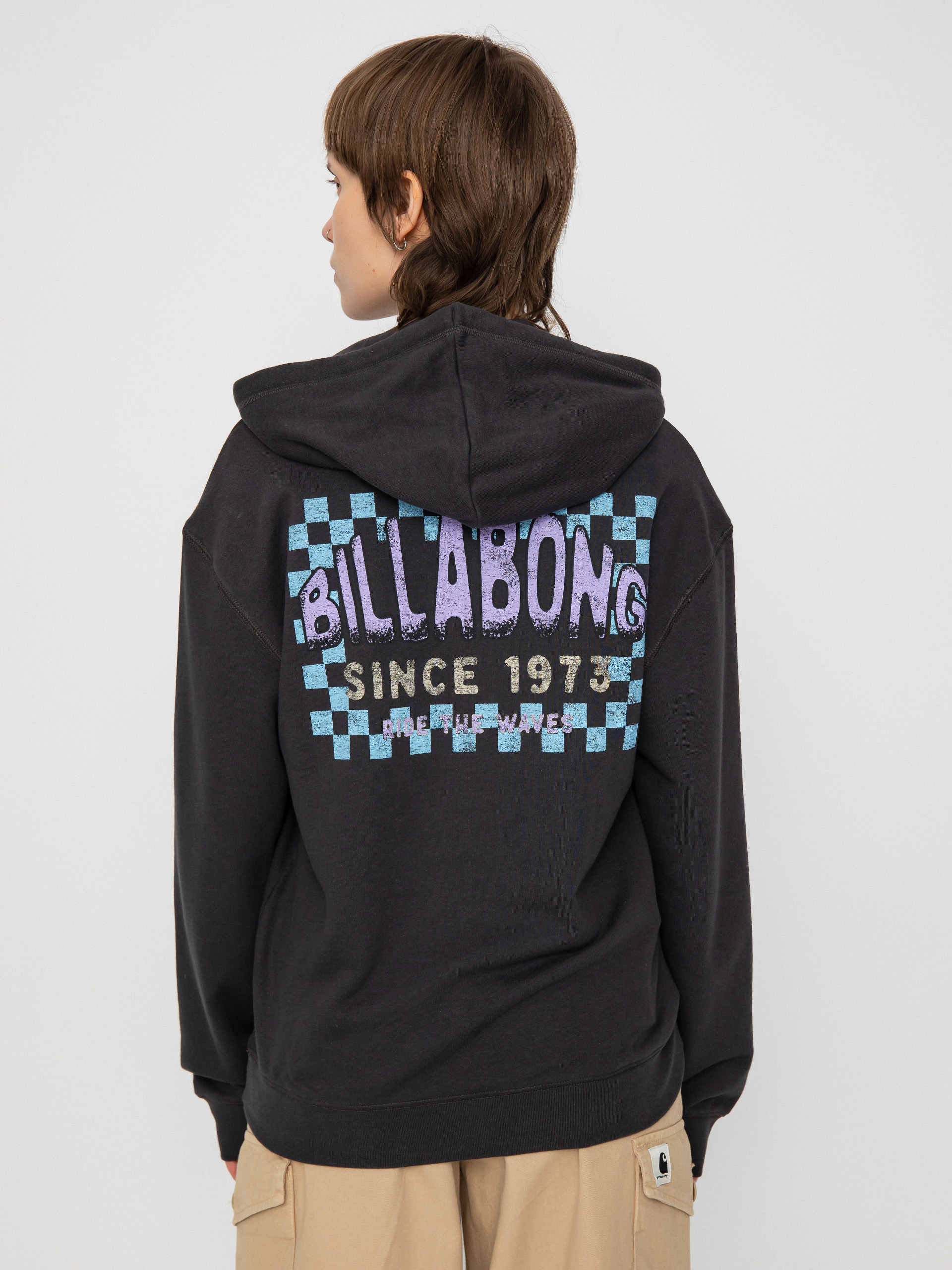 Billabong Time To Shine HD Wmn Kapucnis pulóver (off black)