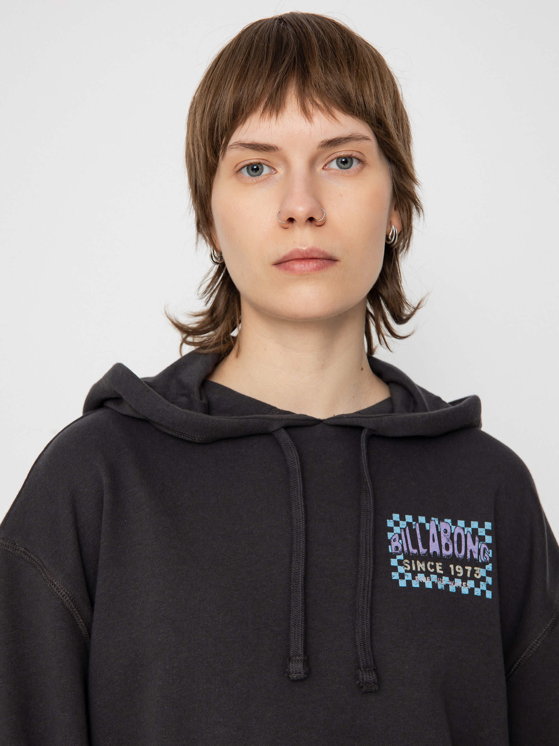 Billabong Time To Shine HD Wmn Kapucnis pulóver (off black)