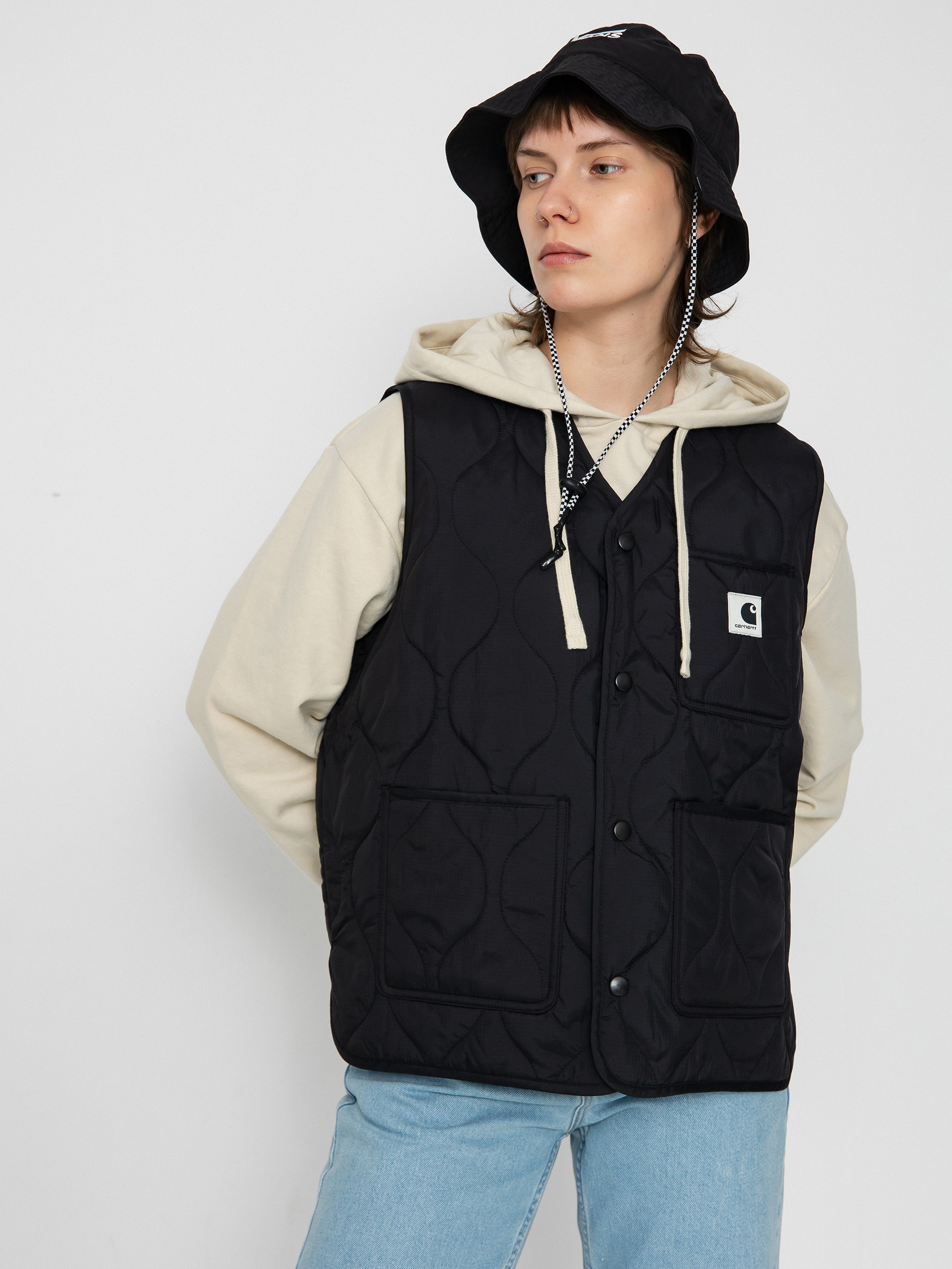 Mellény Carhartt WIP Skyler Wmn (black)