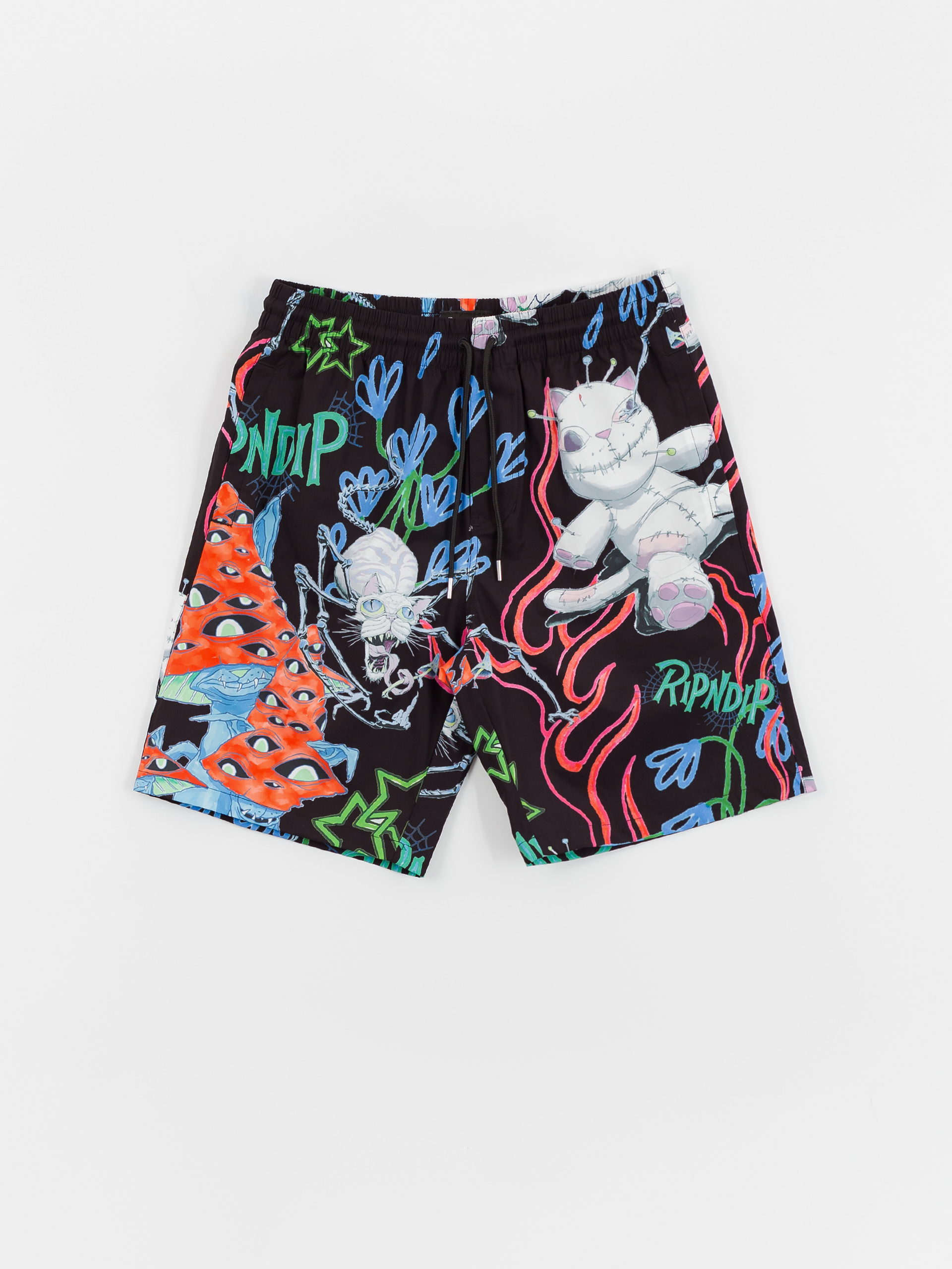 Rövidnadrág RipNDip Travis Swim (black)