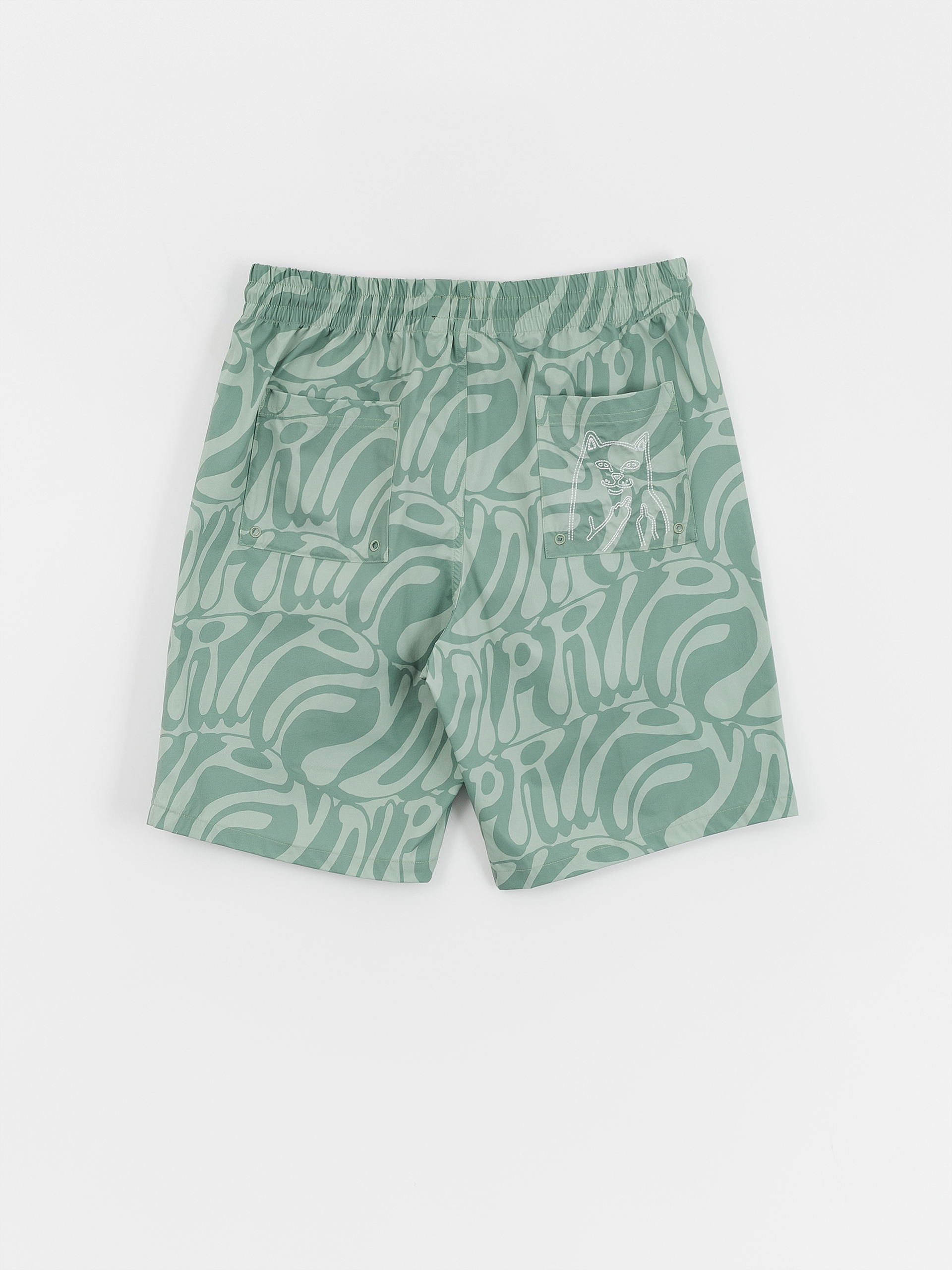 Rövidnadrág RipNDip Wilshire Swim (pine)