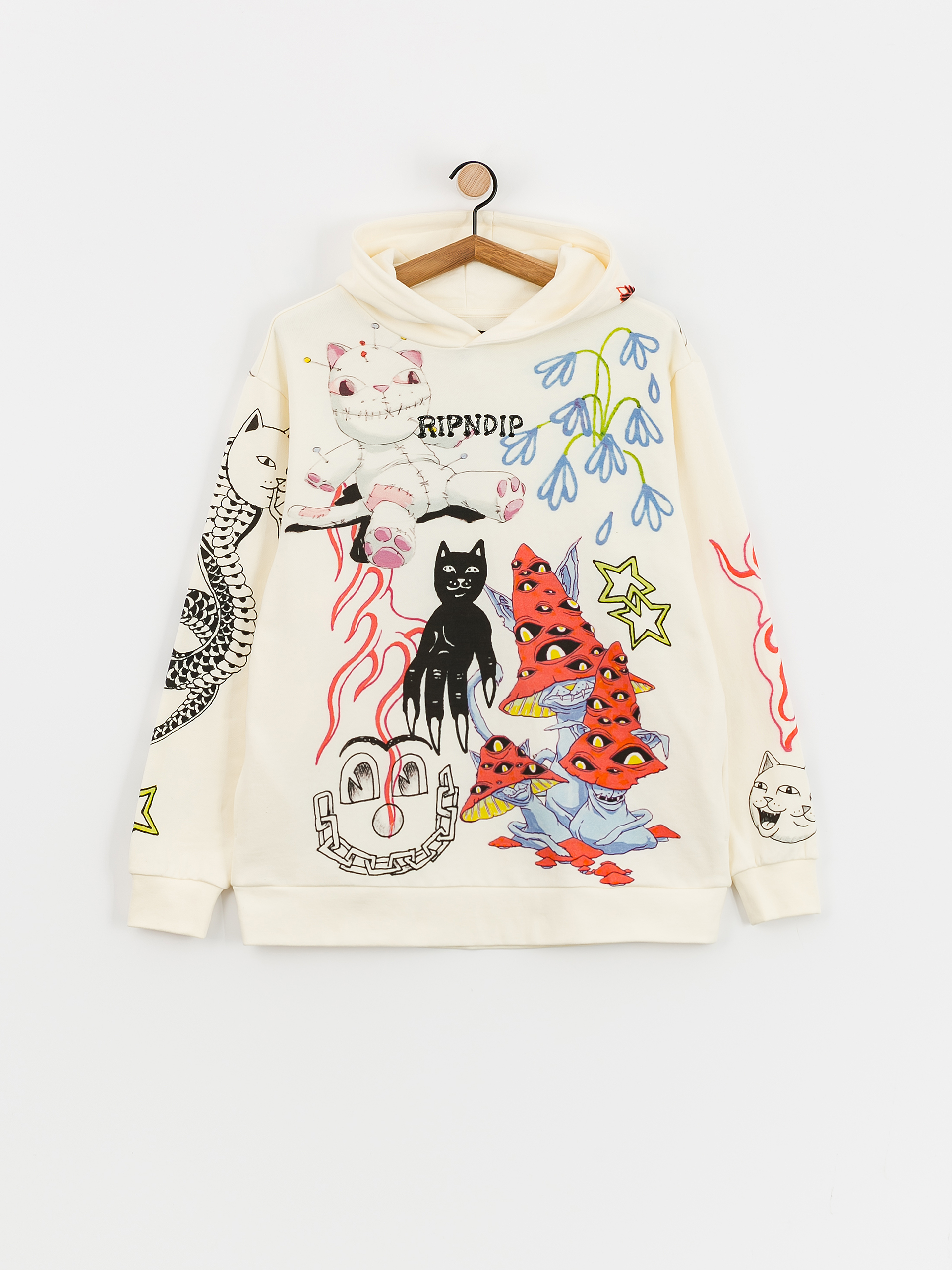 RipNDip Travis HD Kapucnis pulóver (off white)