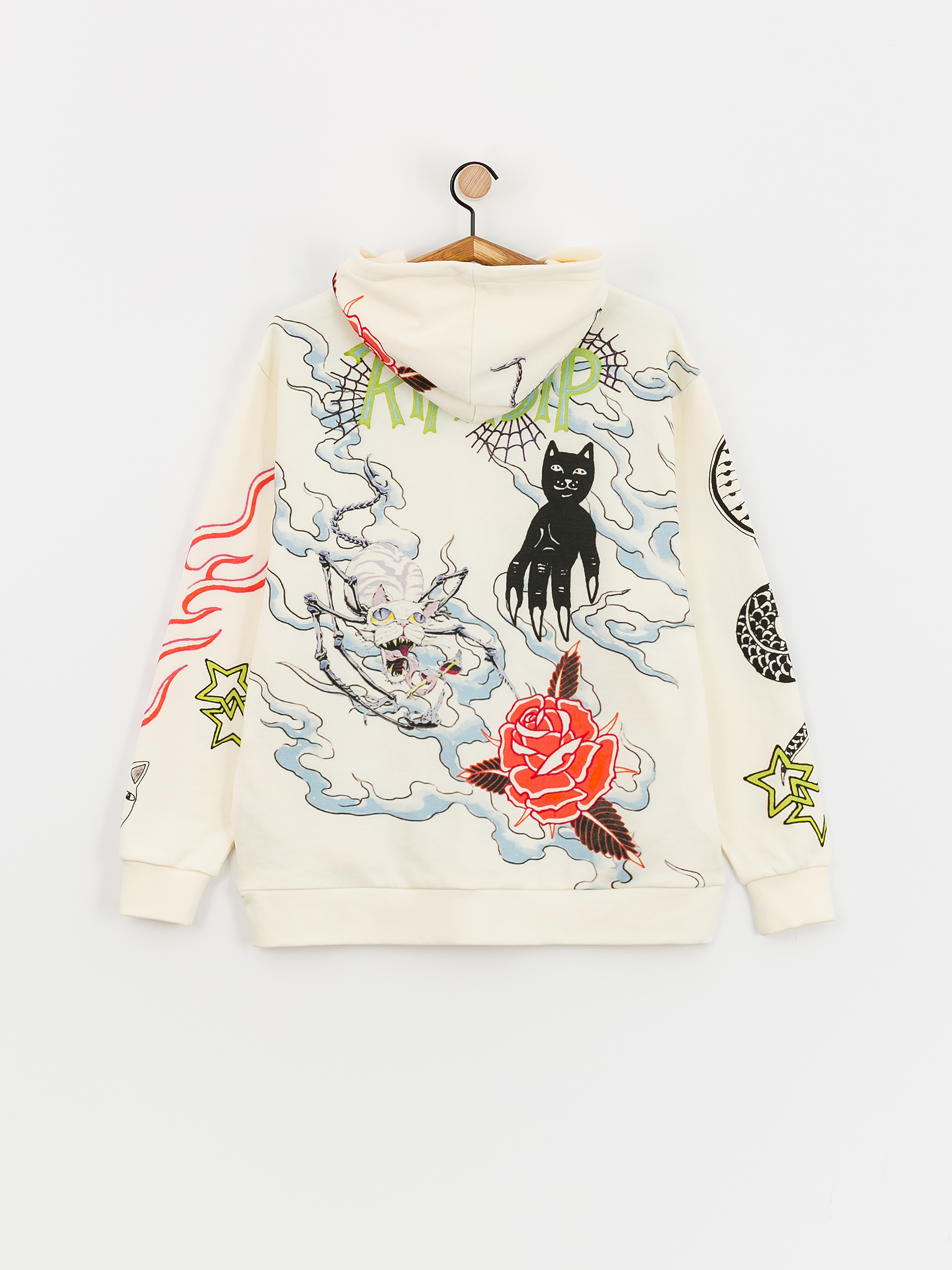 RipNDip Travis HD Kapucnis pulóver (off white)