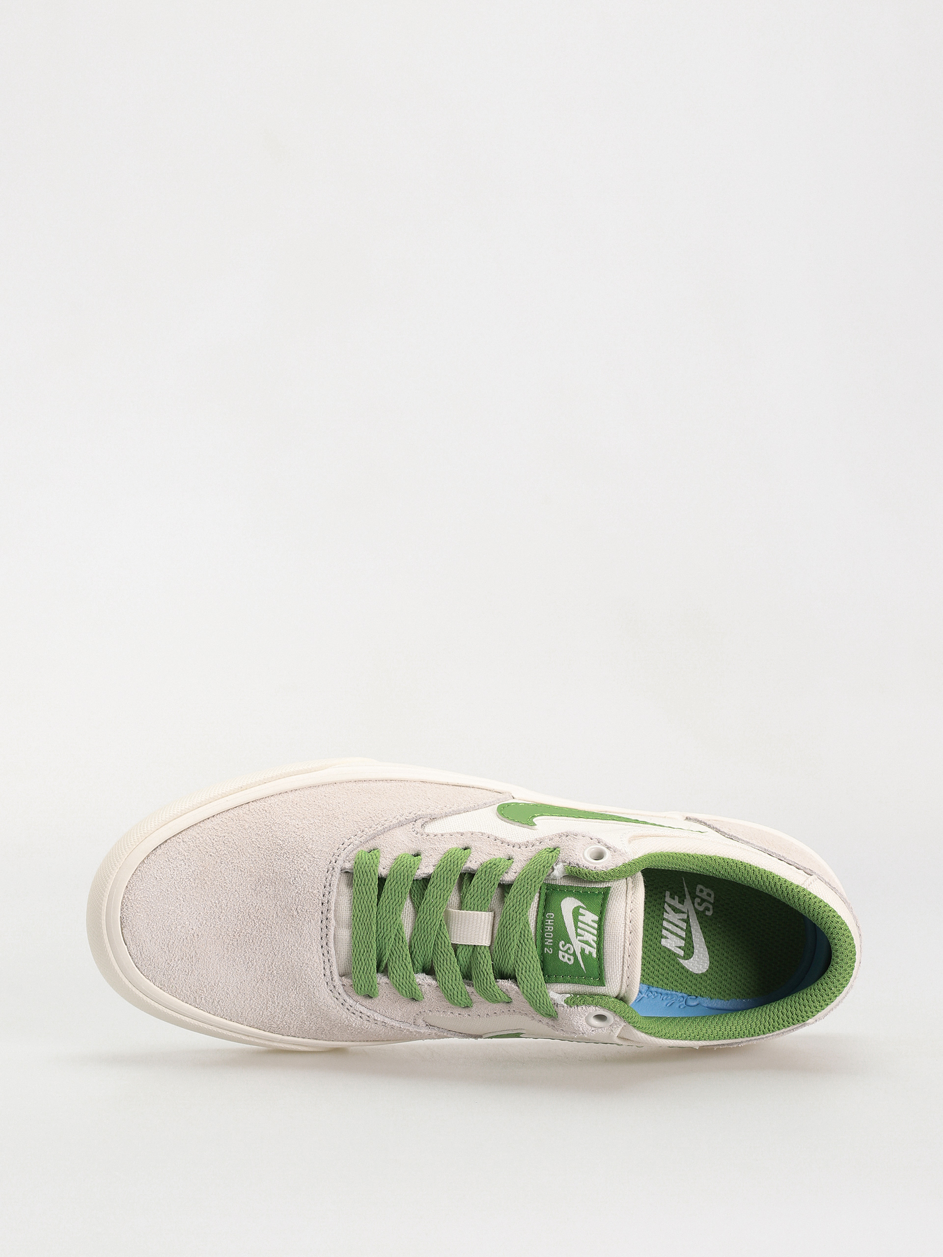 Nike SB Chron 2 Cipők (phantom/chlorophyll summit white sail)