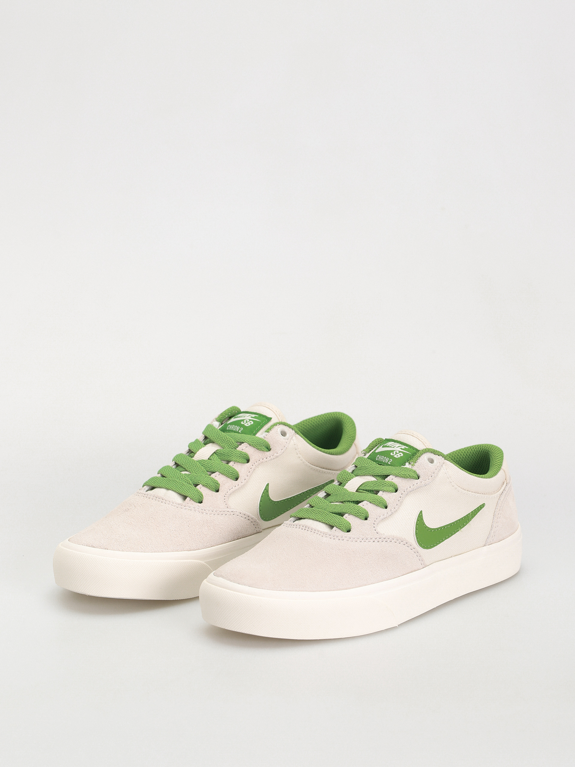 Nike SB Chron 2 Cipők (phantom/chlorophyll summit white sail)