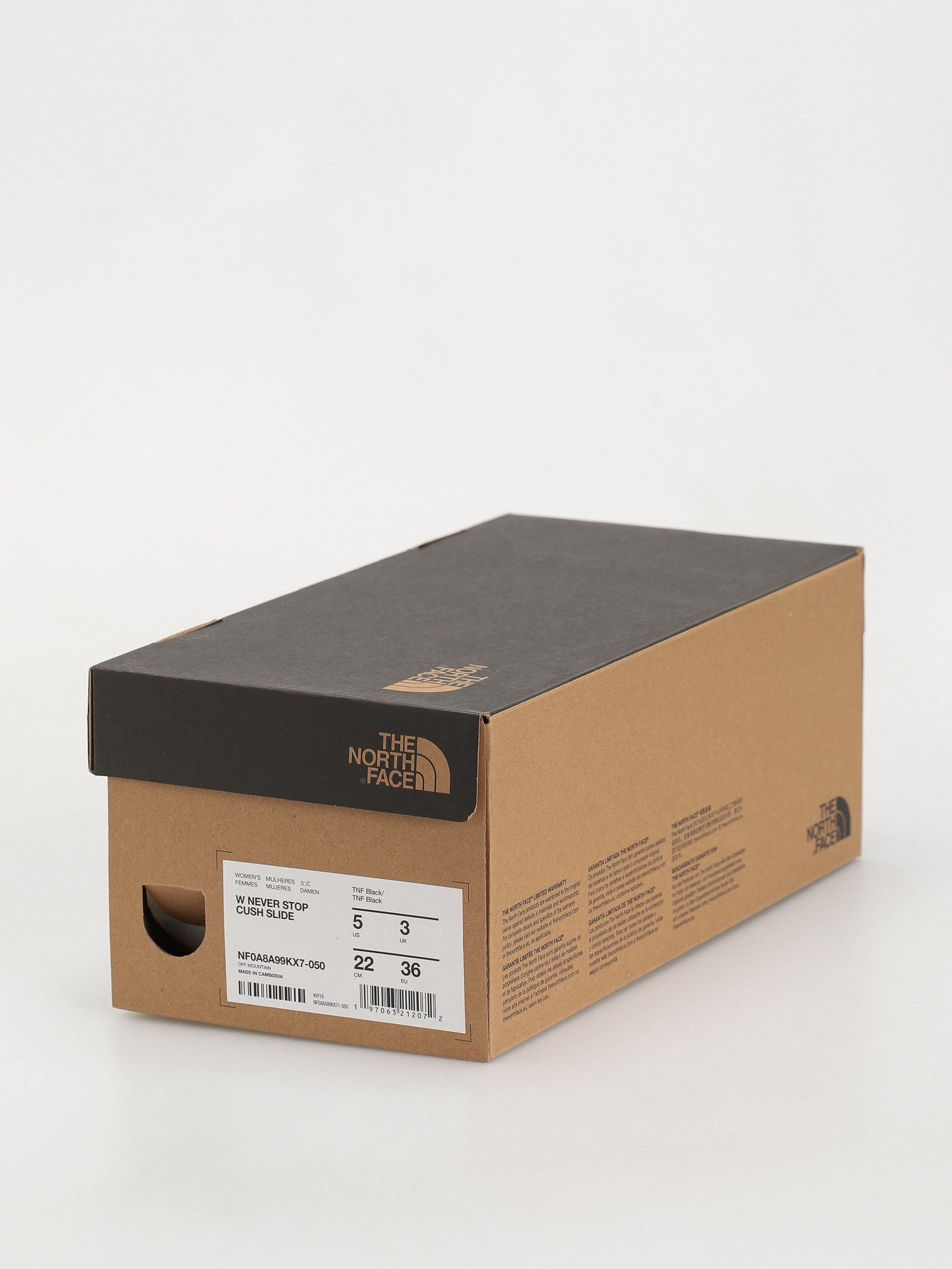 The North Face Never Stop Cush Wmn Flip-flop papucsok (tnf black/tnf black)