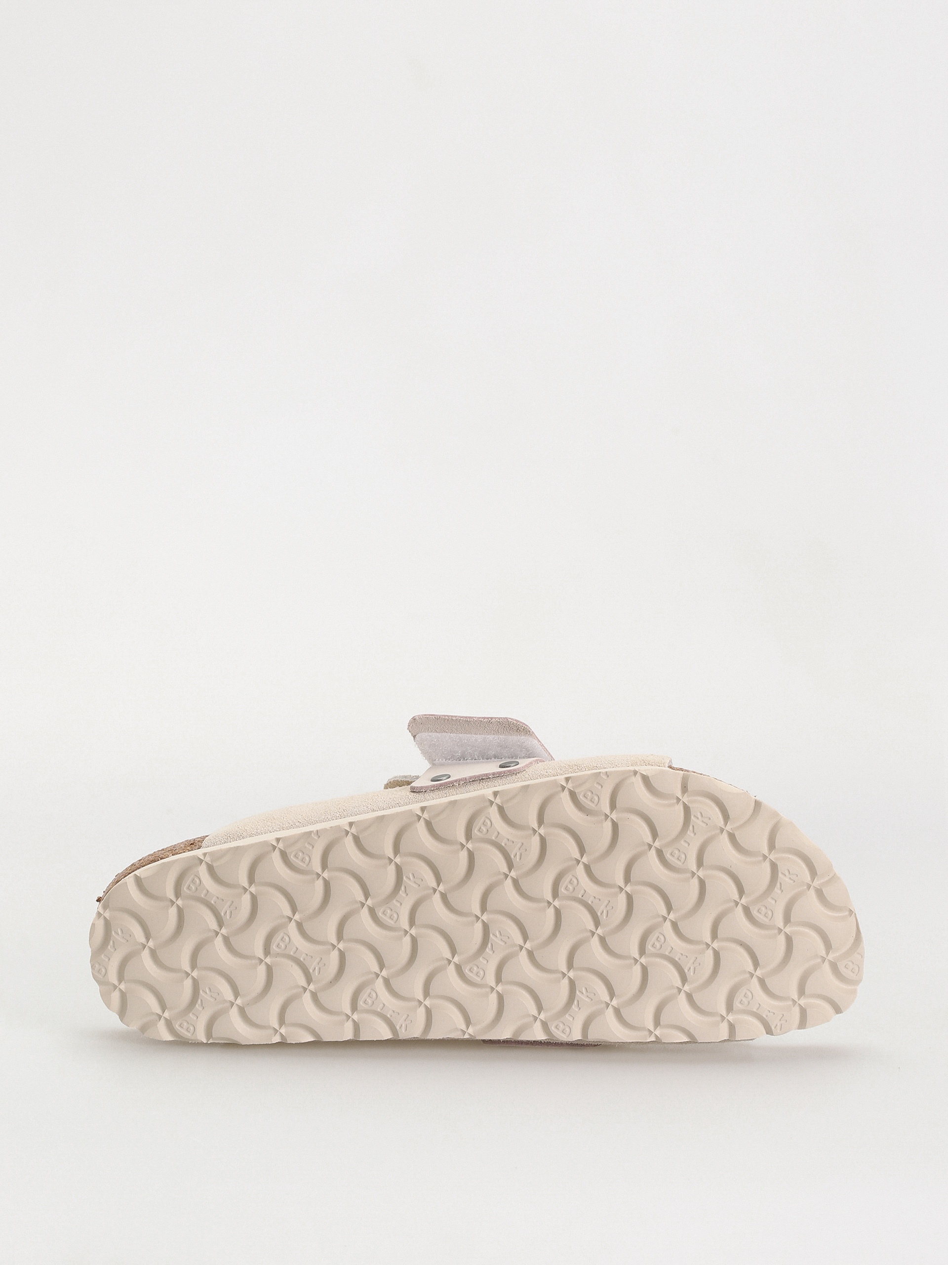 Birkenstock Kyoto Nubuck Suede Leather Narrow Wmn Flip-flop papucsok (antique white)