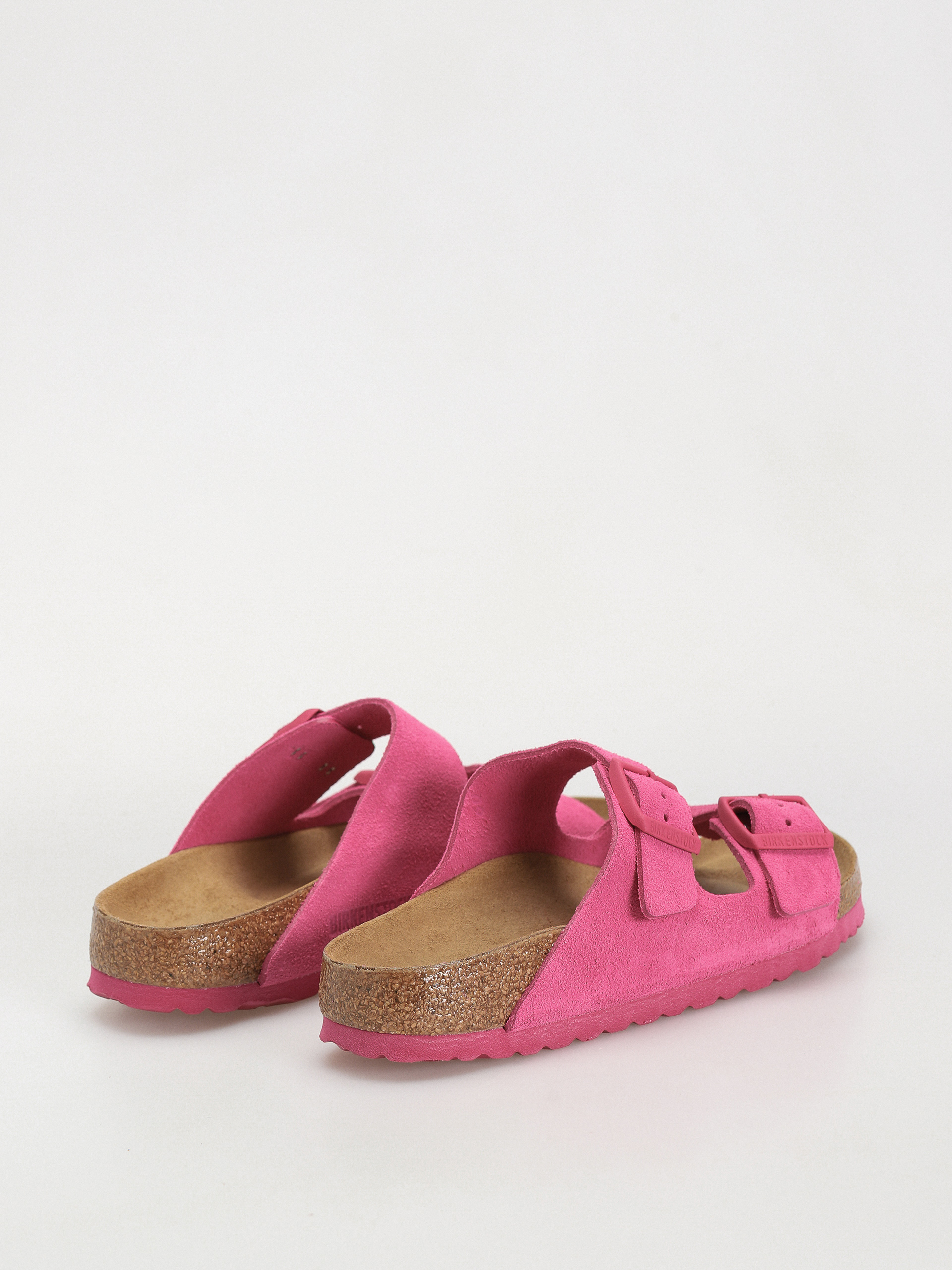 Birkenstock Arizona Suede Leather Narrow Wmn Flip-flop papucsok (fuchsia tulip)