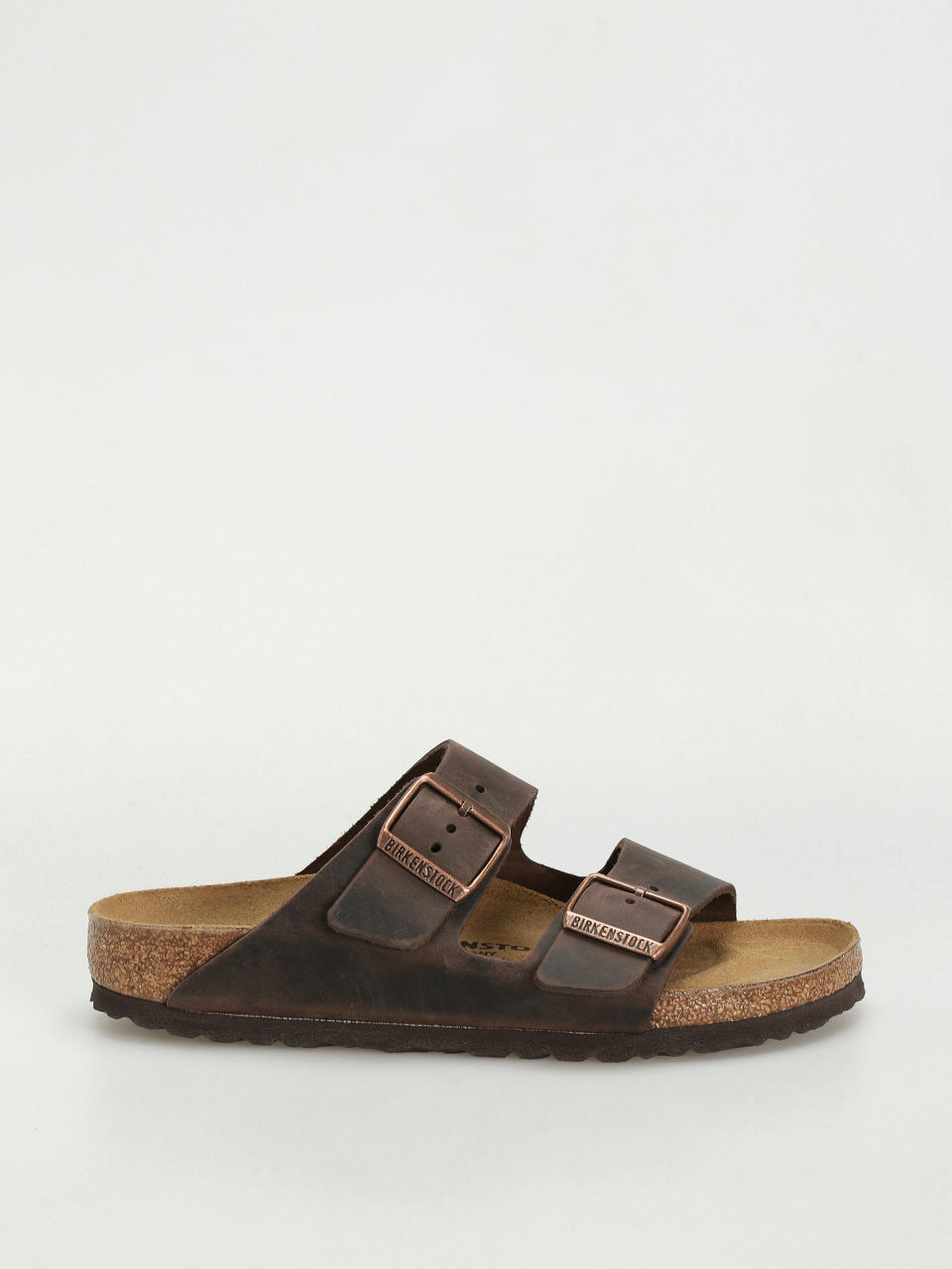 Birkenstock Arizona Oiled Leather Narrow Wmn Flip-flop papucsok (habana)