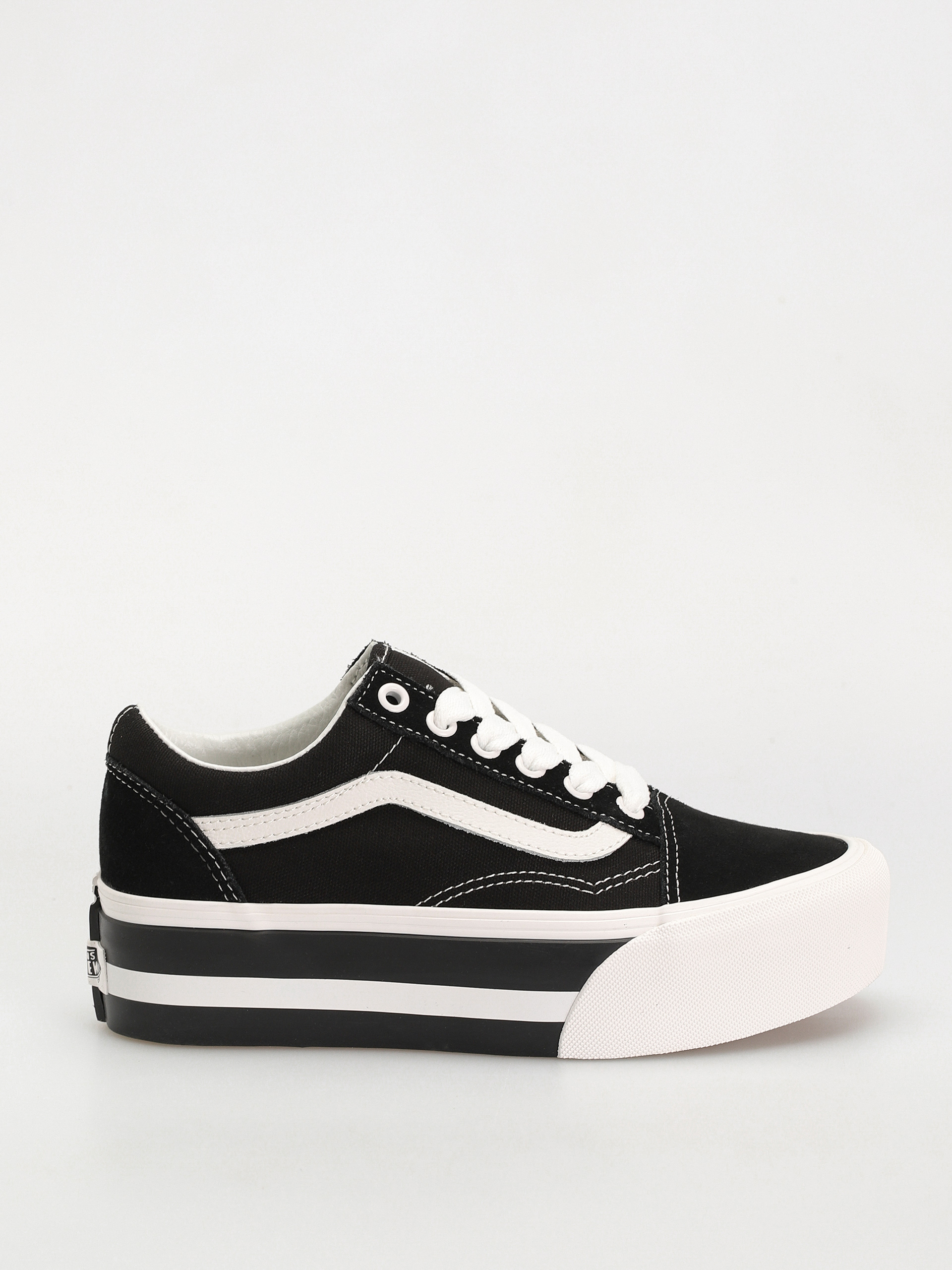 Vans Old Skool Stackform Cipők (smarten up black/white)