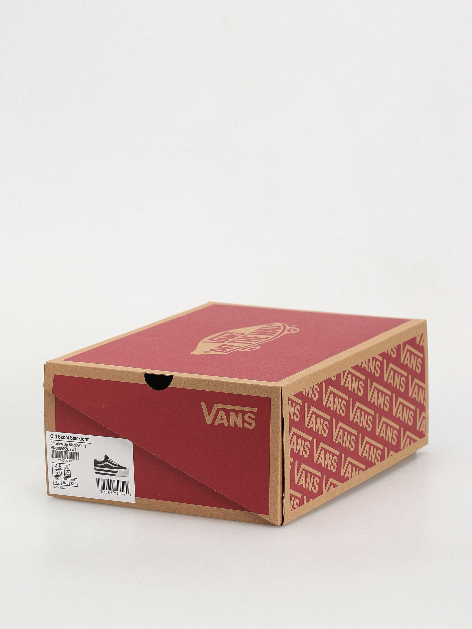 Vans Old Skool Stackform Cipők (smarten up black/white)