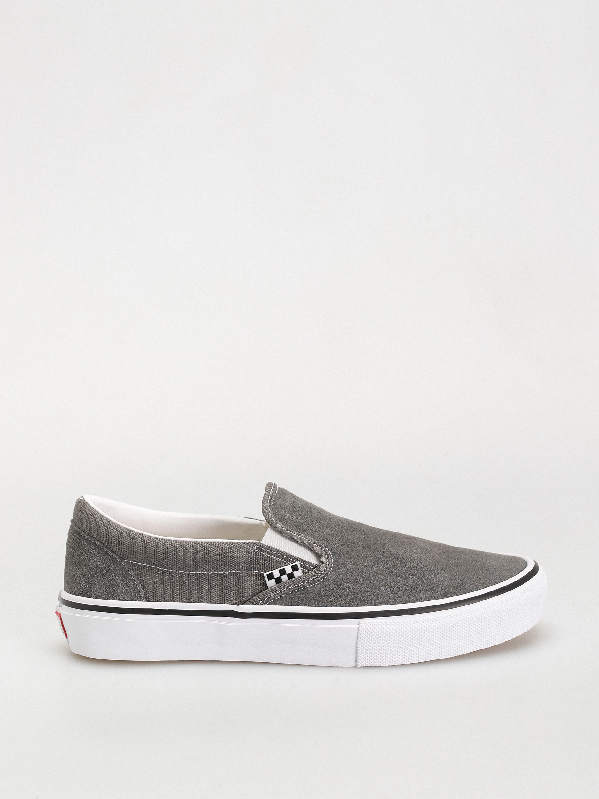 Vans Skate Slip On Cipők (pewter/white)