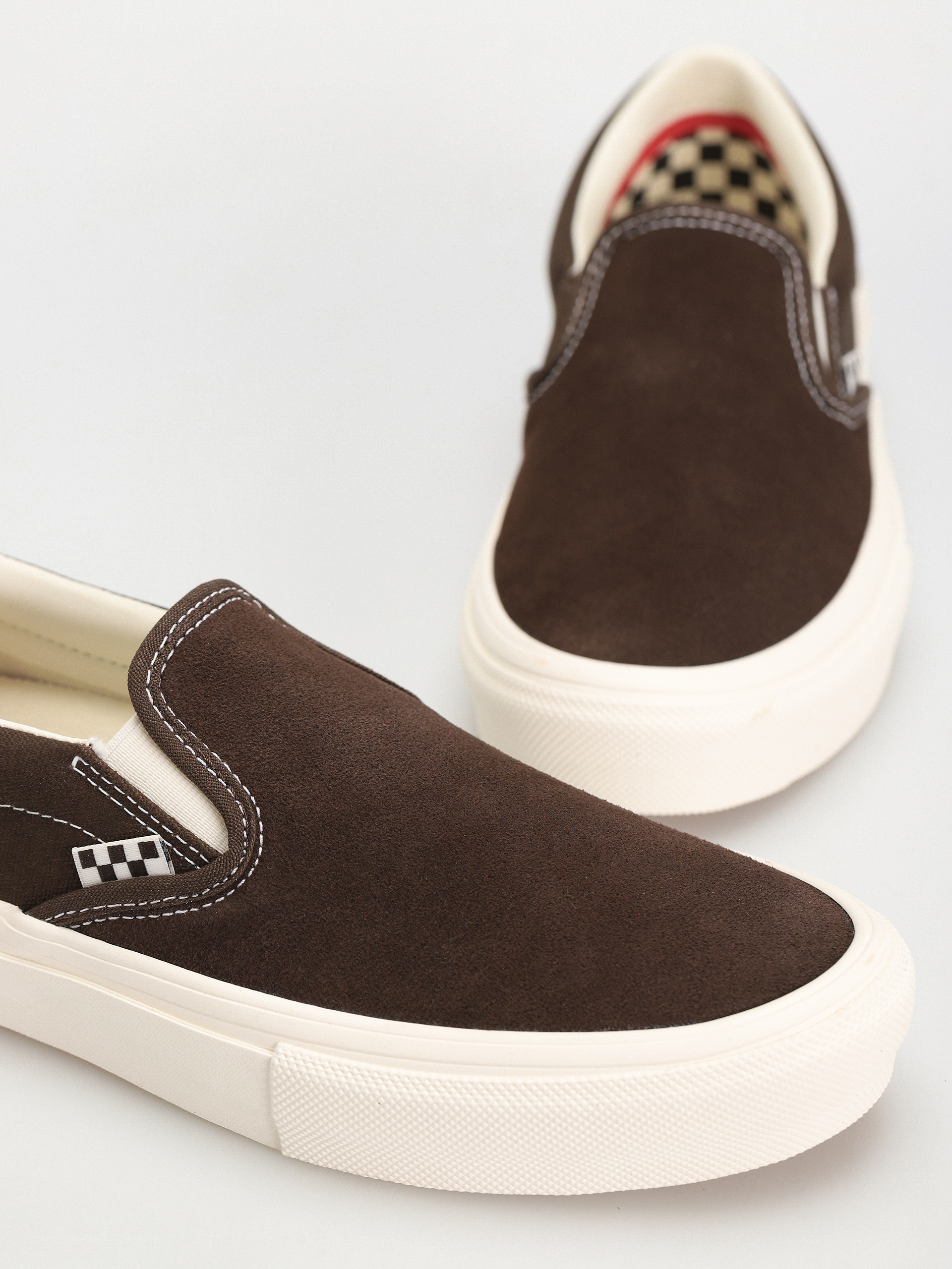 Vans Skate Slip On Cipők (chocolate brown)