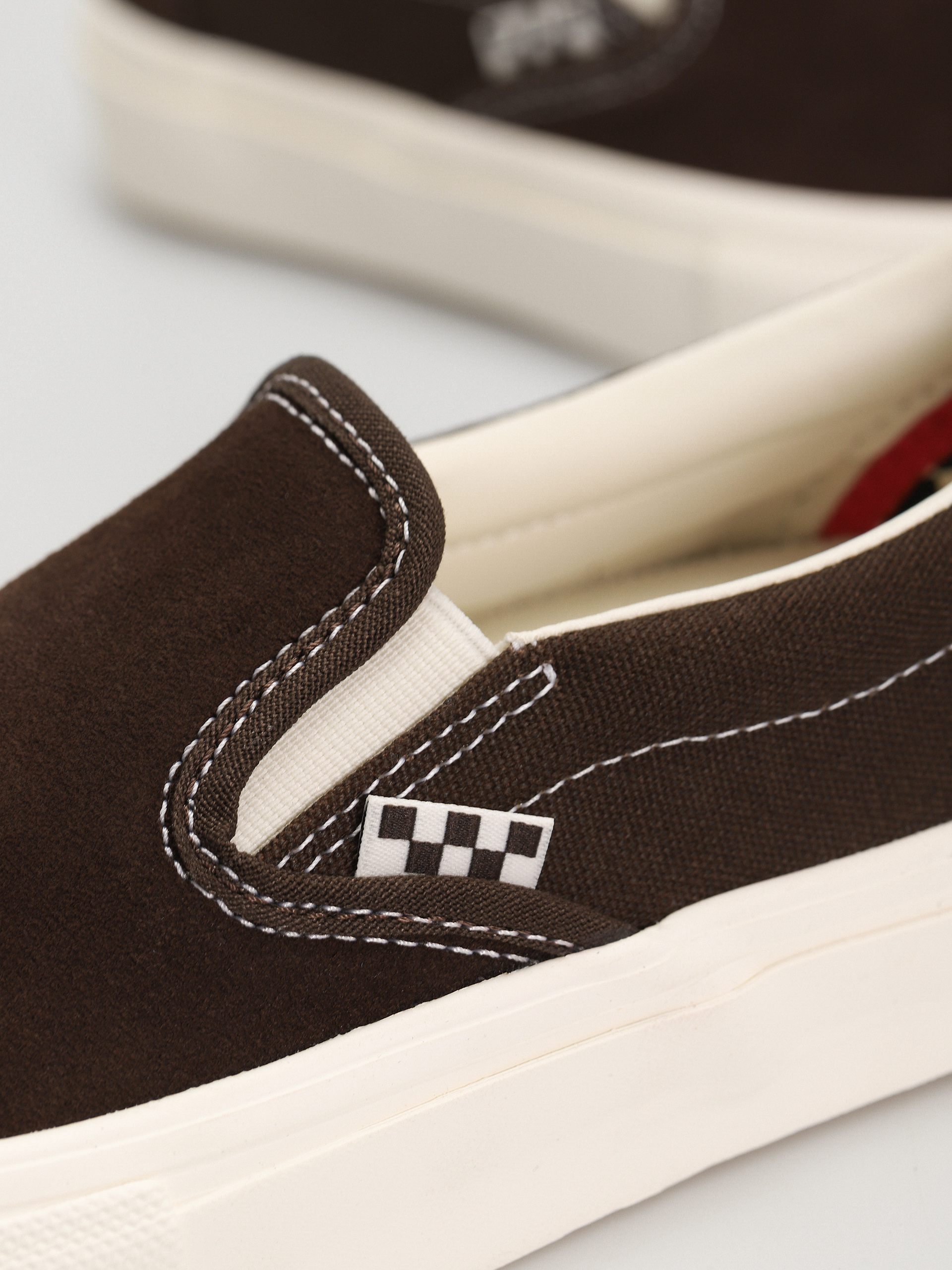 Vans Skate Slip On Cipők (chocolate brown)