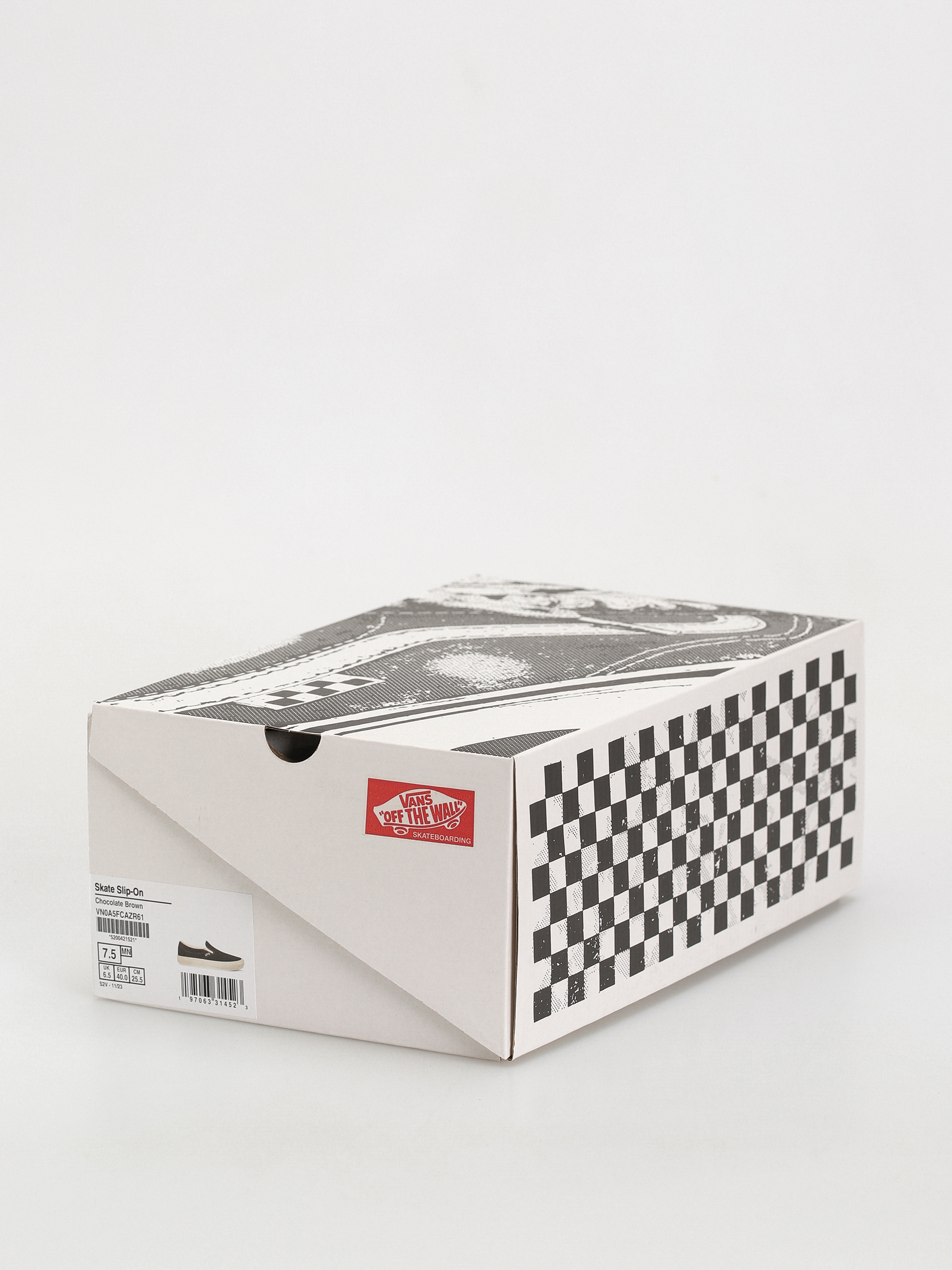 Vans Skate Slip On Cipők (chocolate brown)