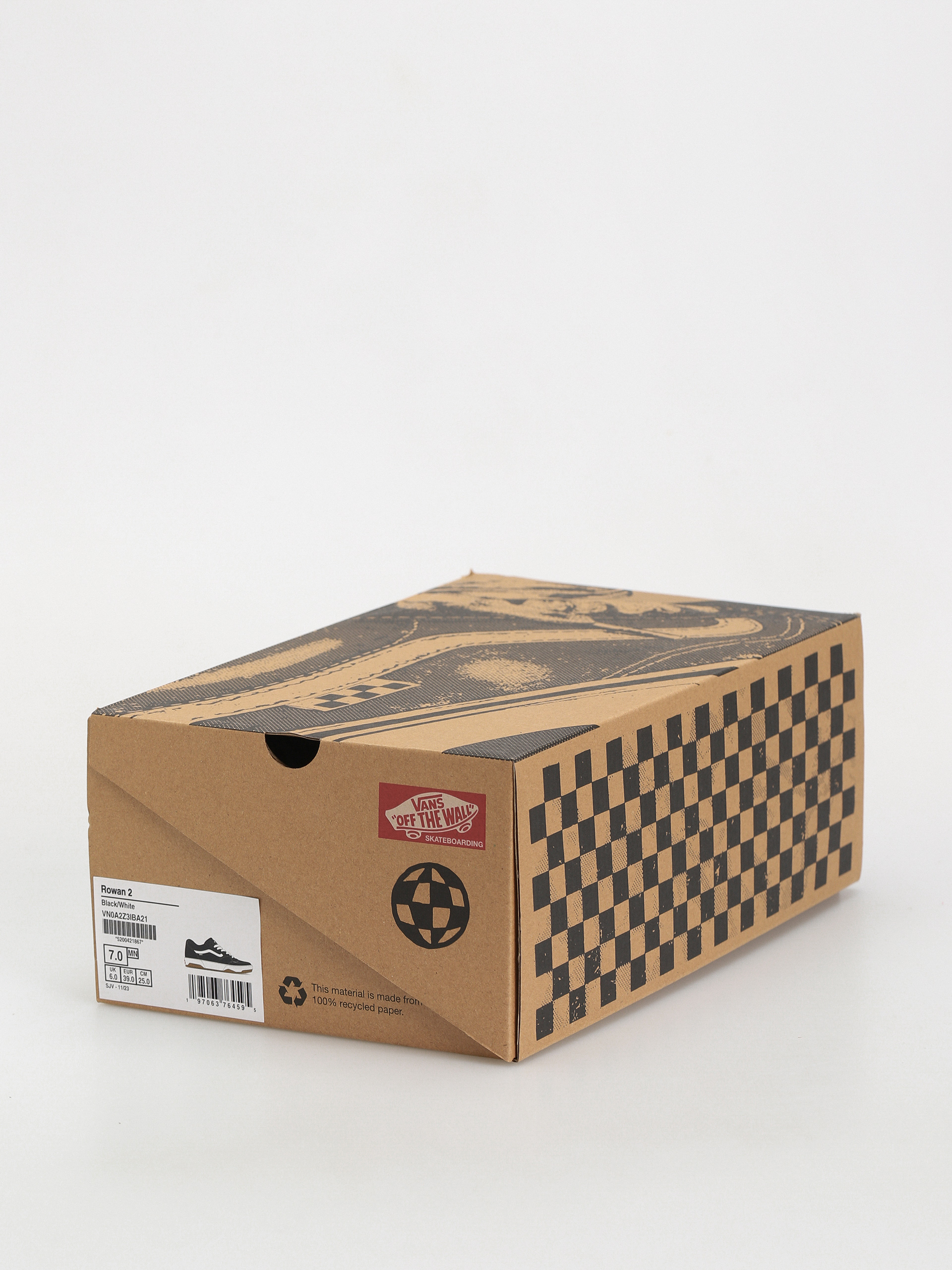 Vans Rowan 2 Cipők (black/white)