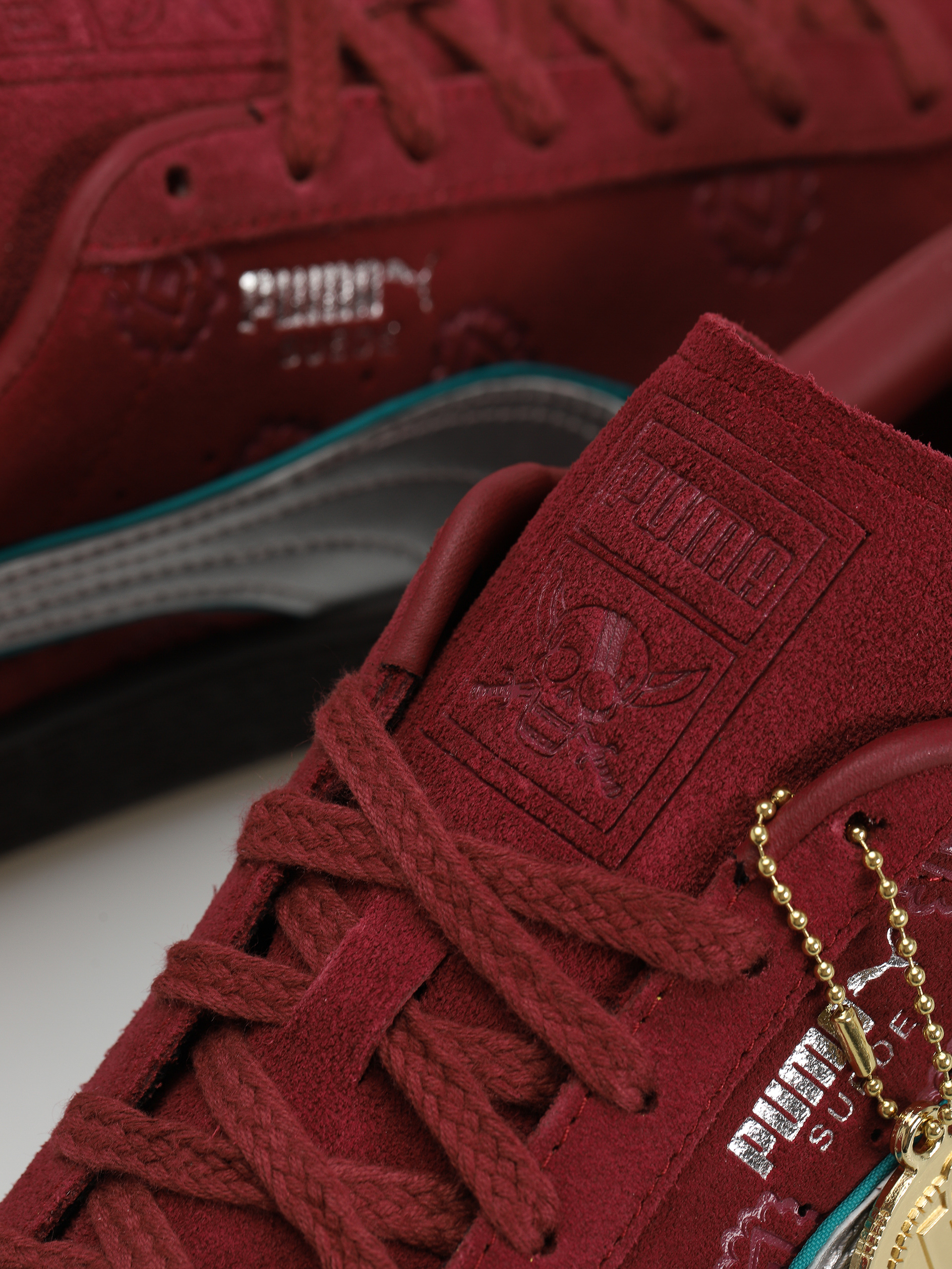 Puma X One Piece Suede 2 Cipők (red)