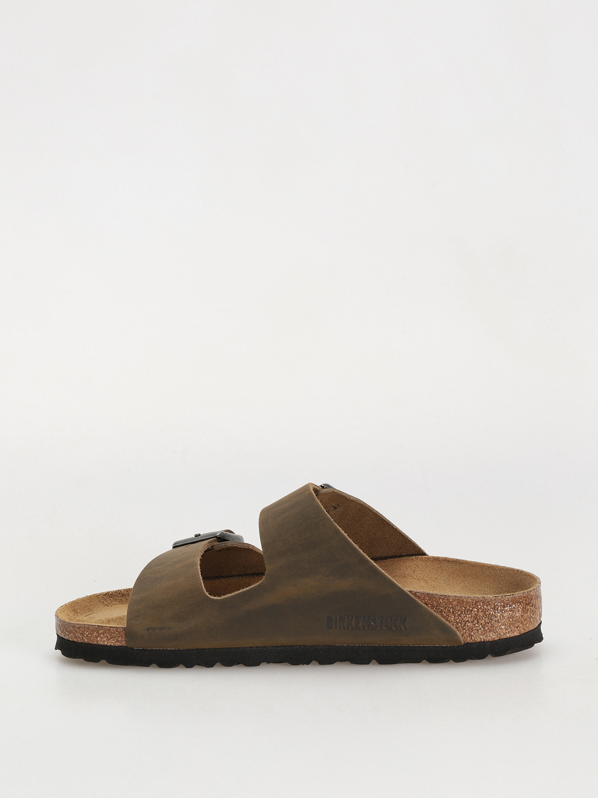 Birkenstock Arizona Oiled Leather Narrow Wmn Flip-flop papucsok (faded khaki)