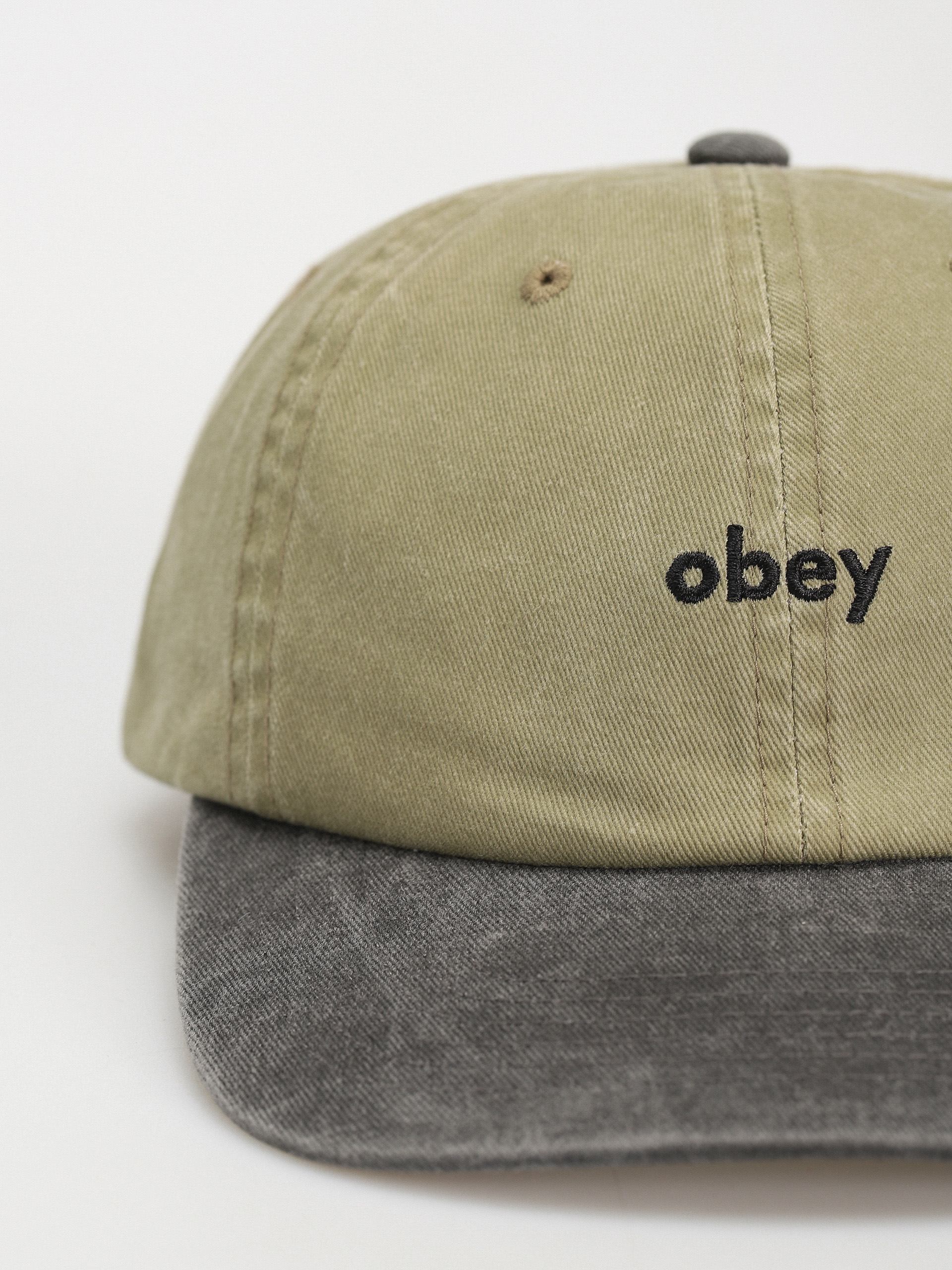 Baseball sapka OBEY Pigment 2 Tone Lowercase (pigment khaki multi)
